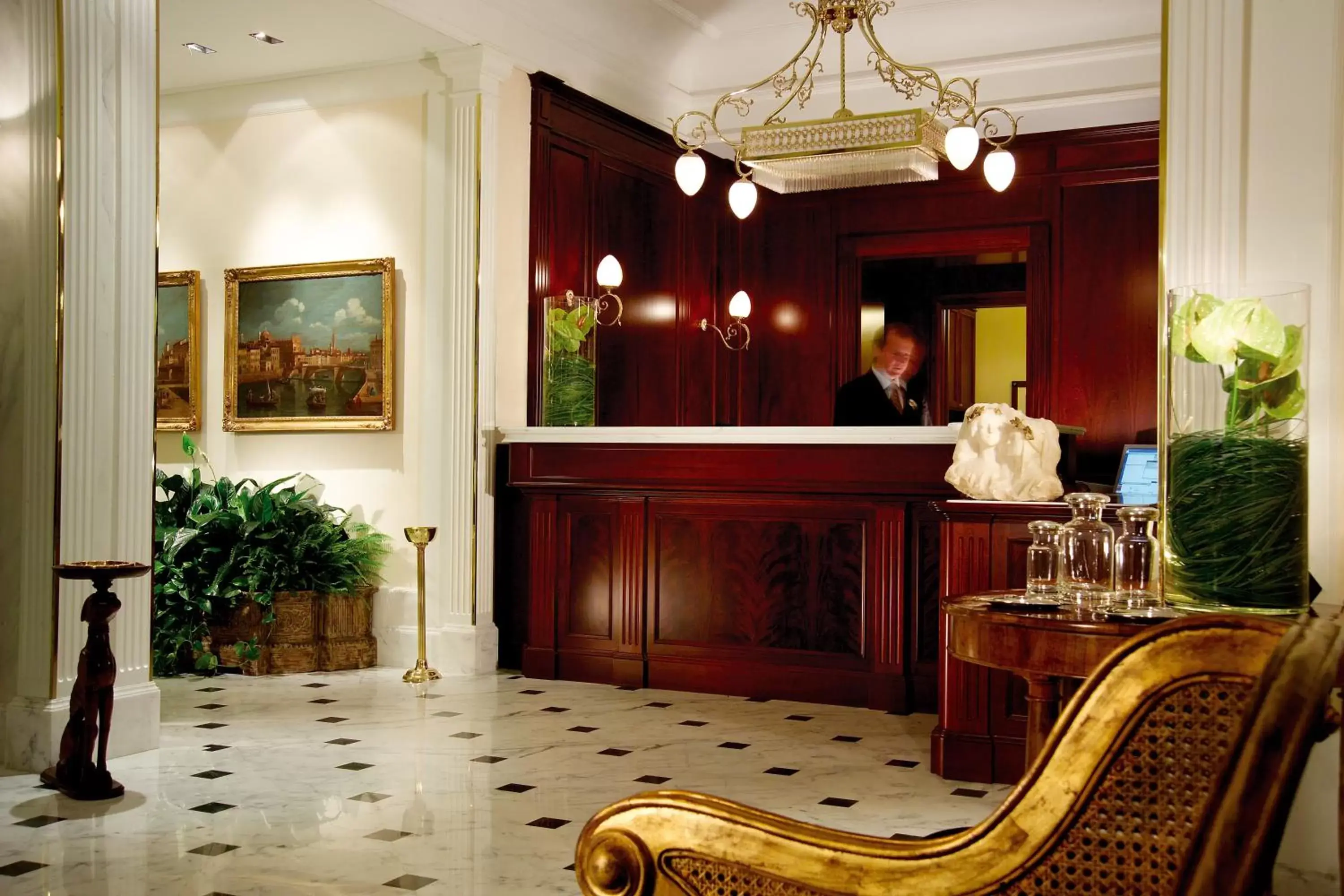 Lobby or reception, Lobby/Reception in Hotel Montebello Splendid
