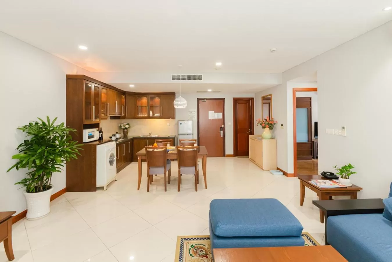 Living room in Lancaster Ho Chi Minh Serviced Apartment Official