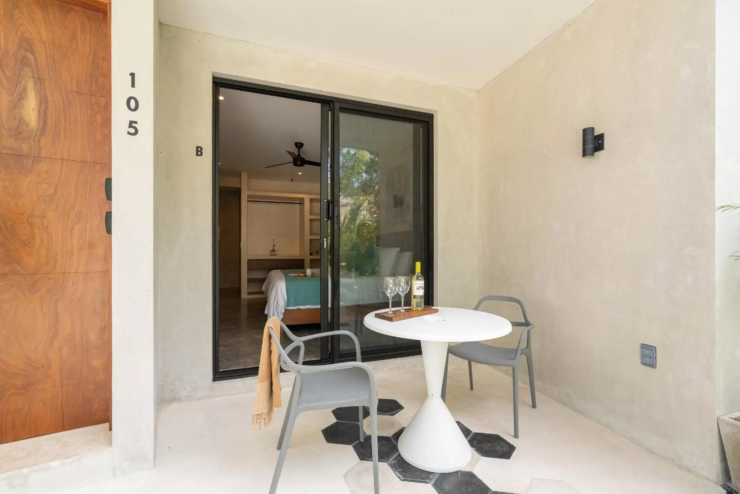 Patio in Suites at TreeTops Tulum