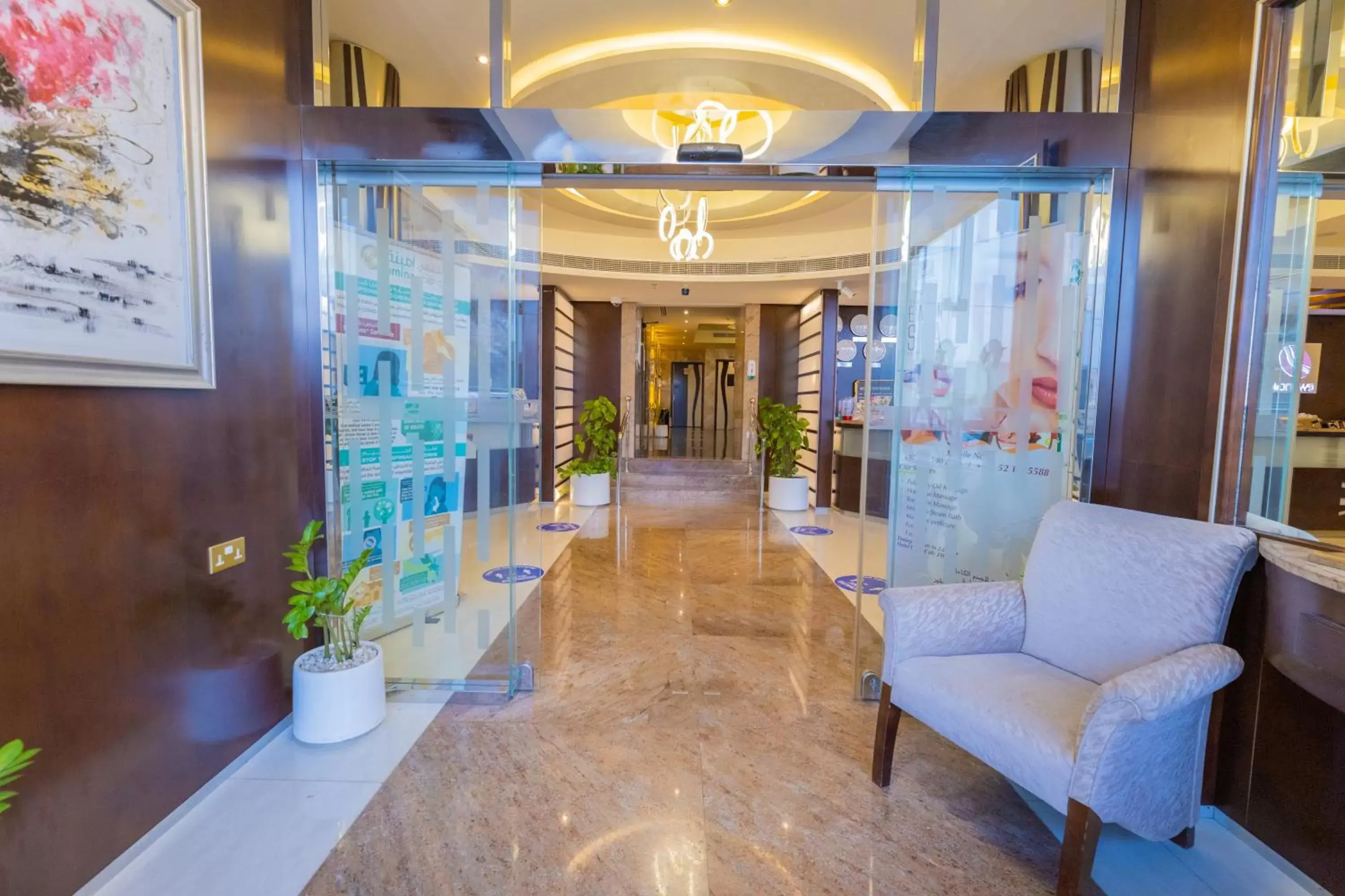 Lobby or reception, Lobby/Reception in Ewan Tower Hotel Apartments