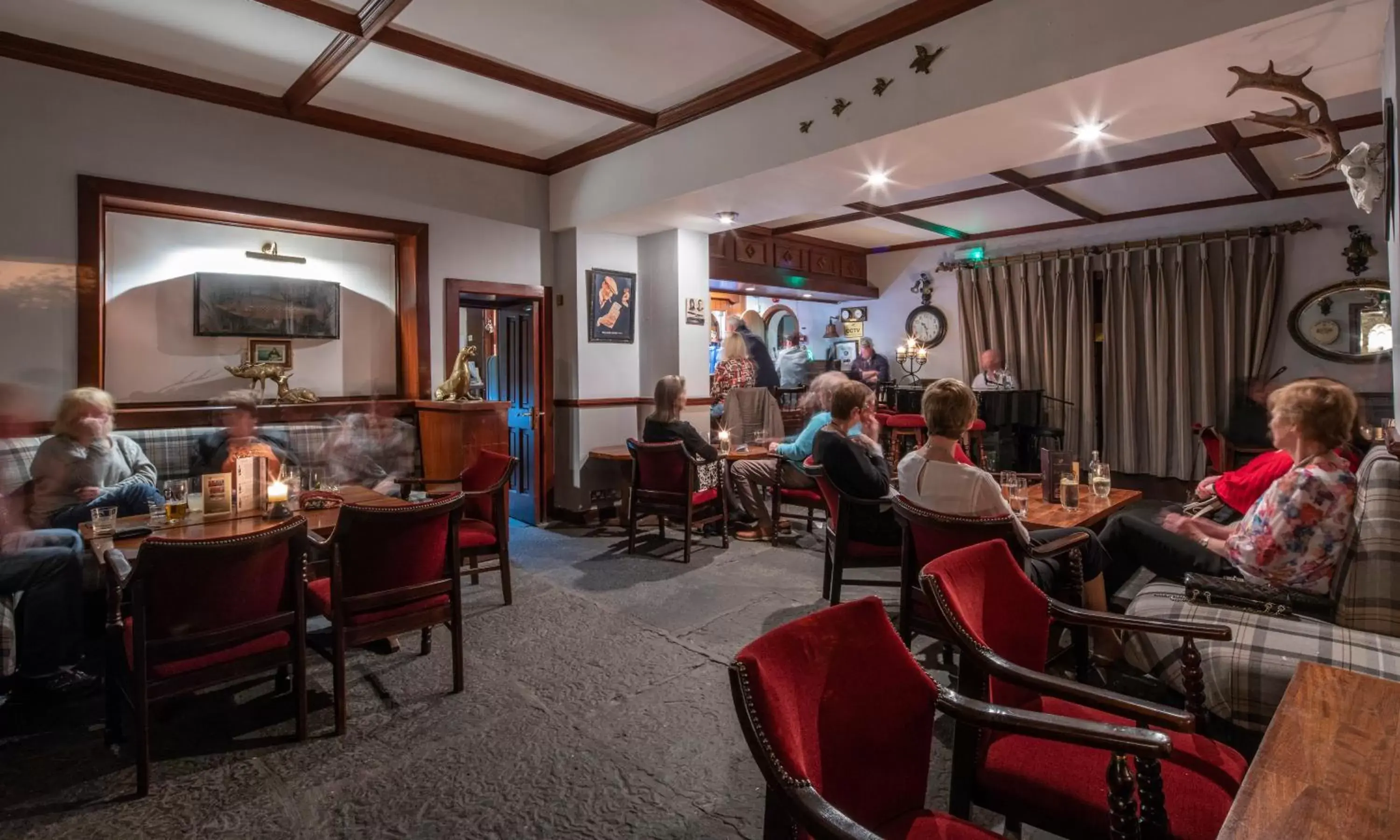 Lounge or bar in Abbeyglen Castle Hotel Lounge or bar in Abbeyglen Castle Hotel