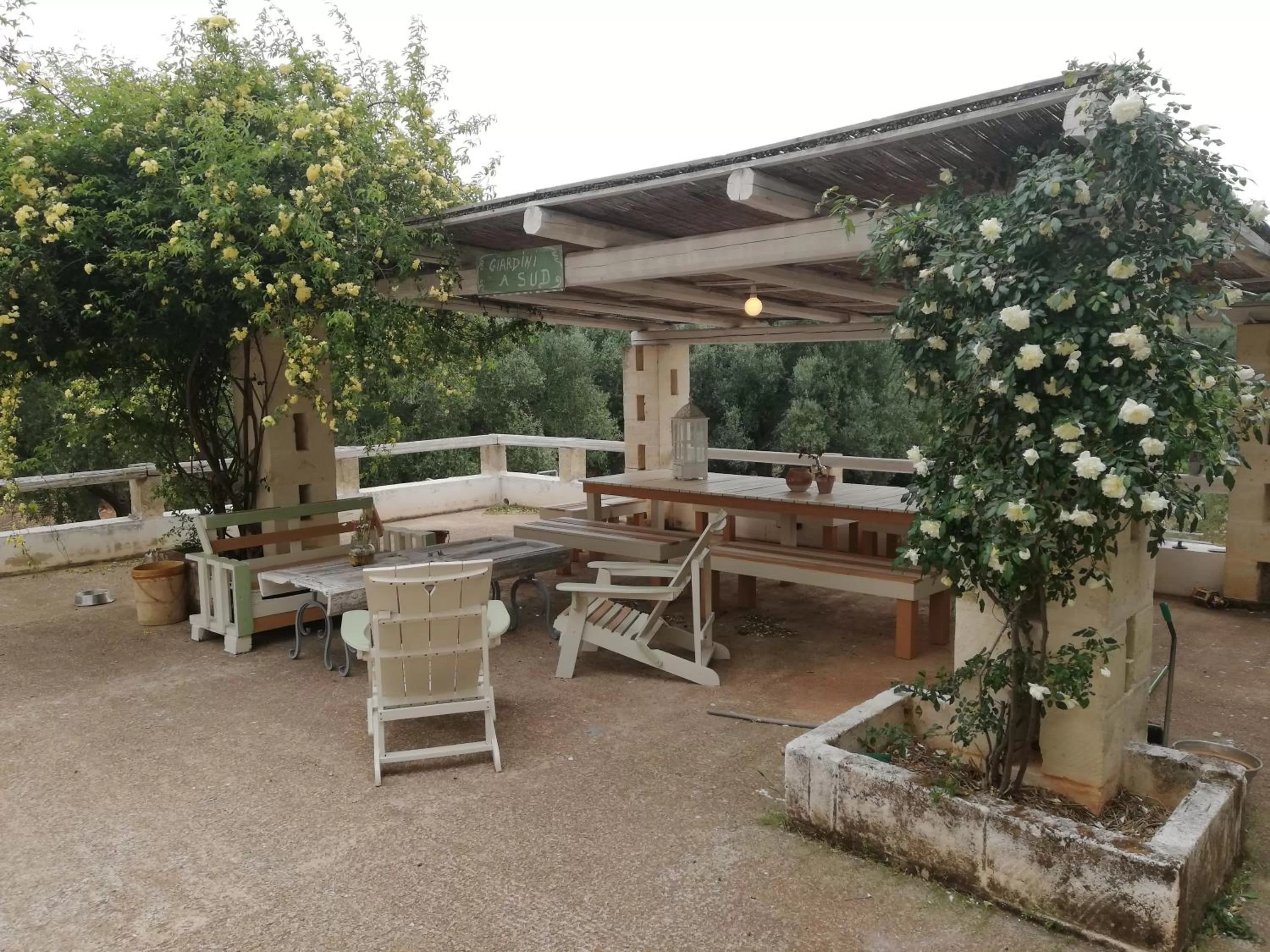 Garden in B&B Giovannarolla Green House