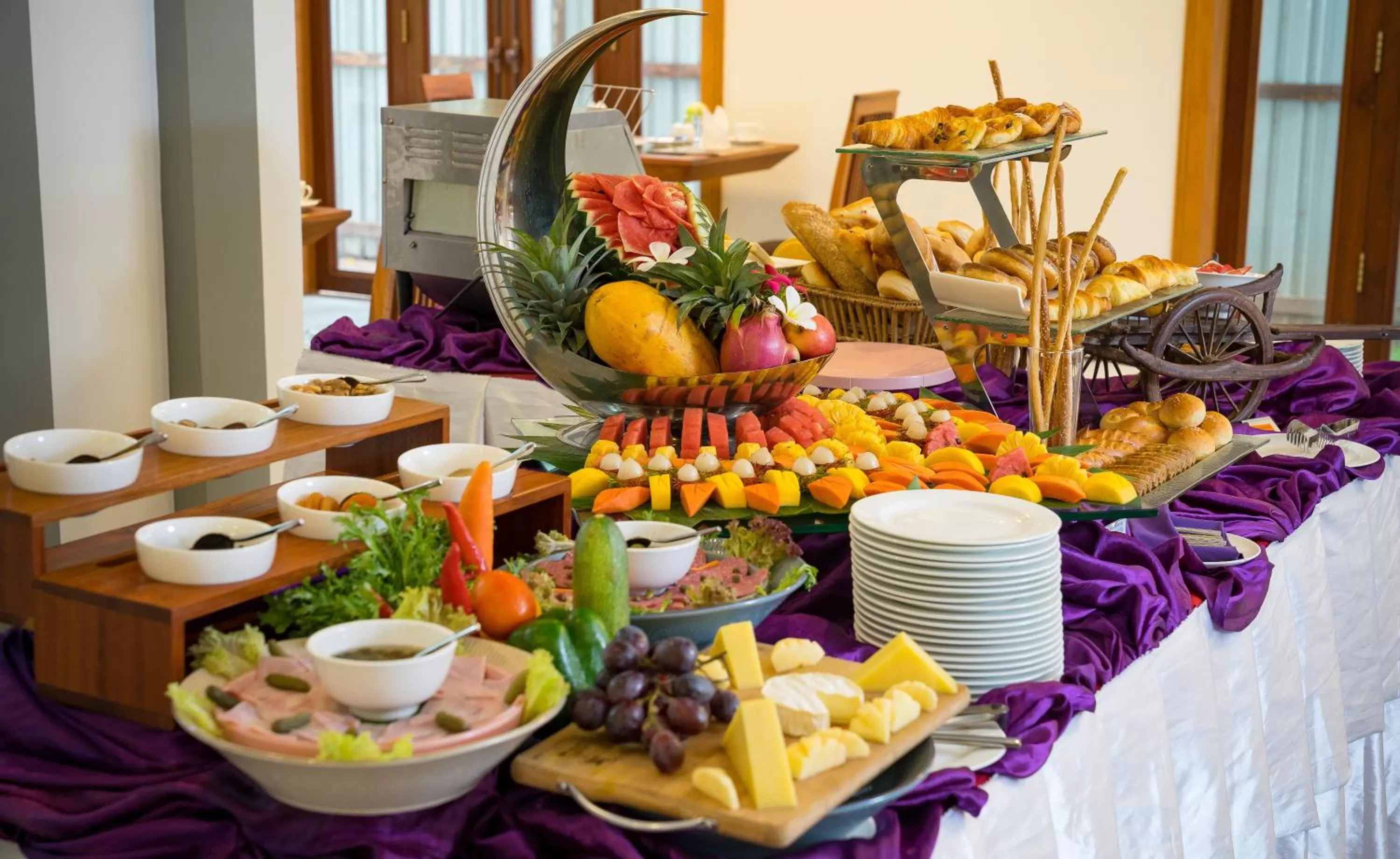 Breakfast in Koulen Hotel