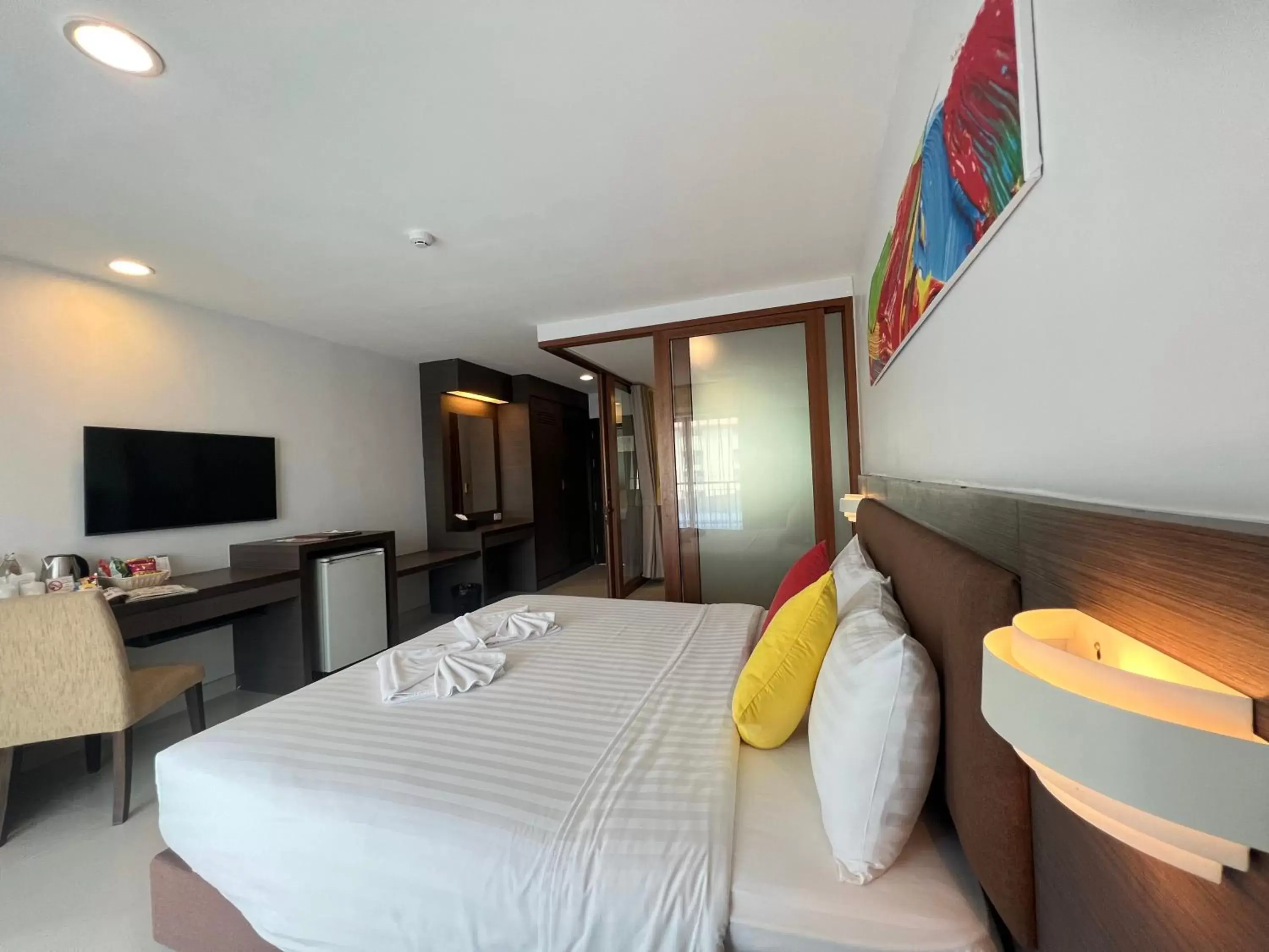 Bed in Riche Hua Hin Hotel - SHA Plus