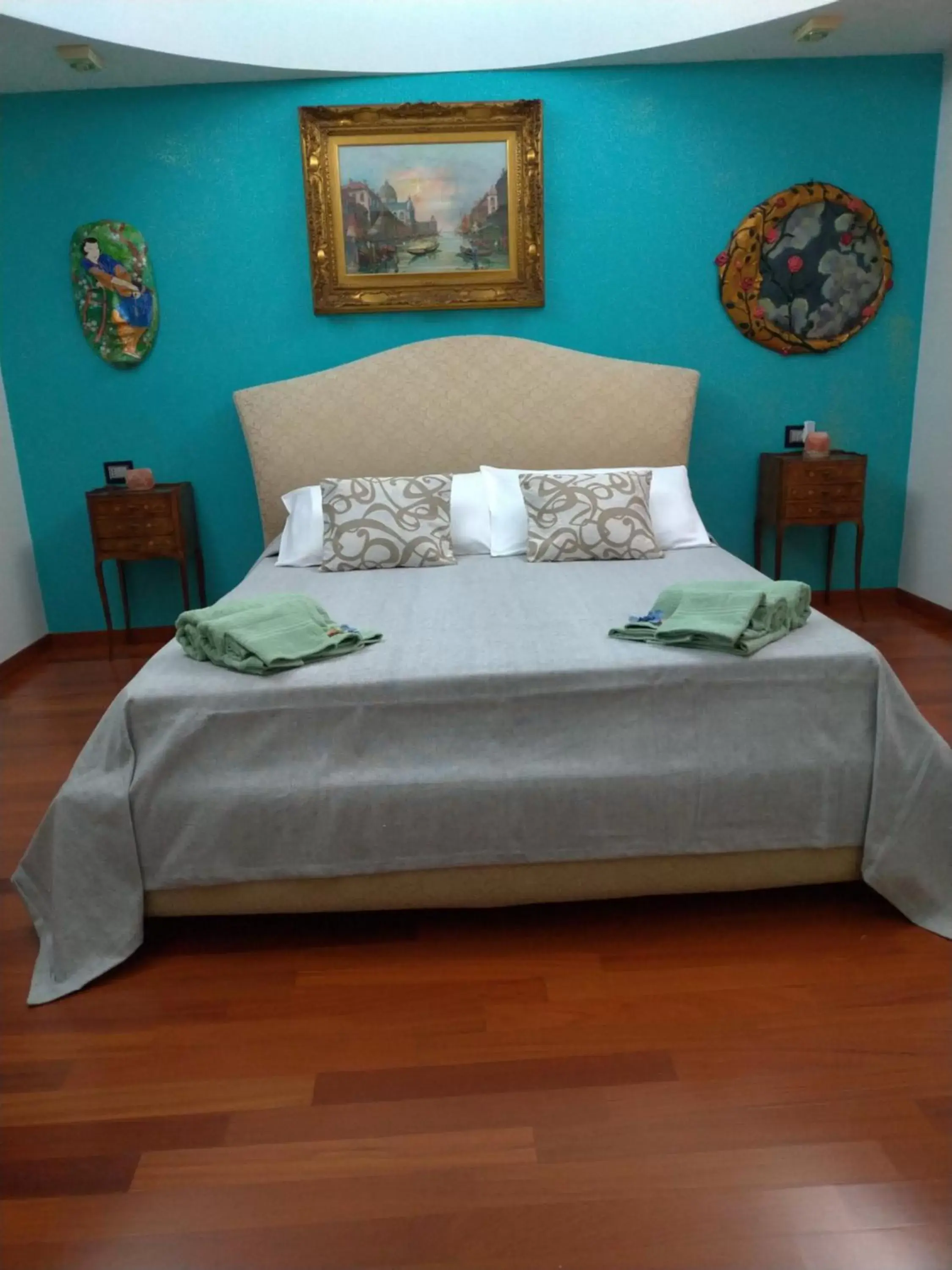 Bed in Gemma Di Gallura Charme B&B