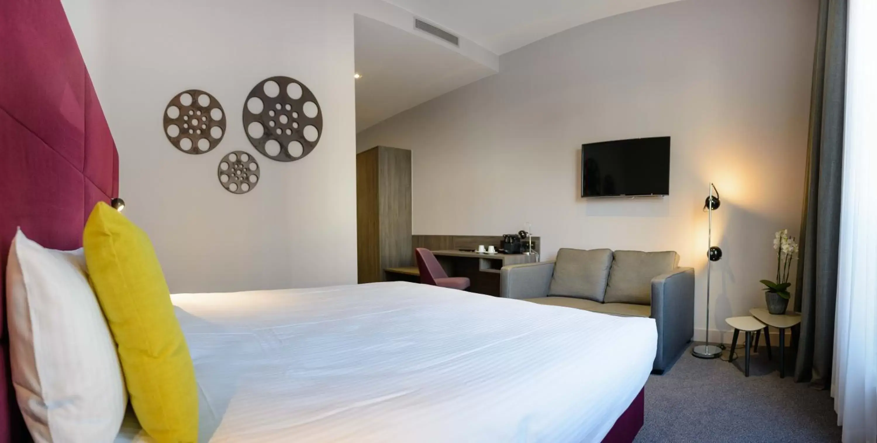 Bed in Marivaux Hotel