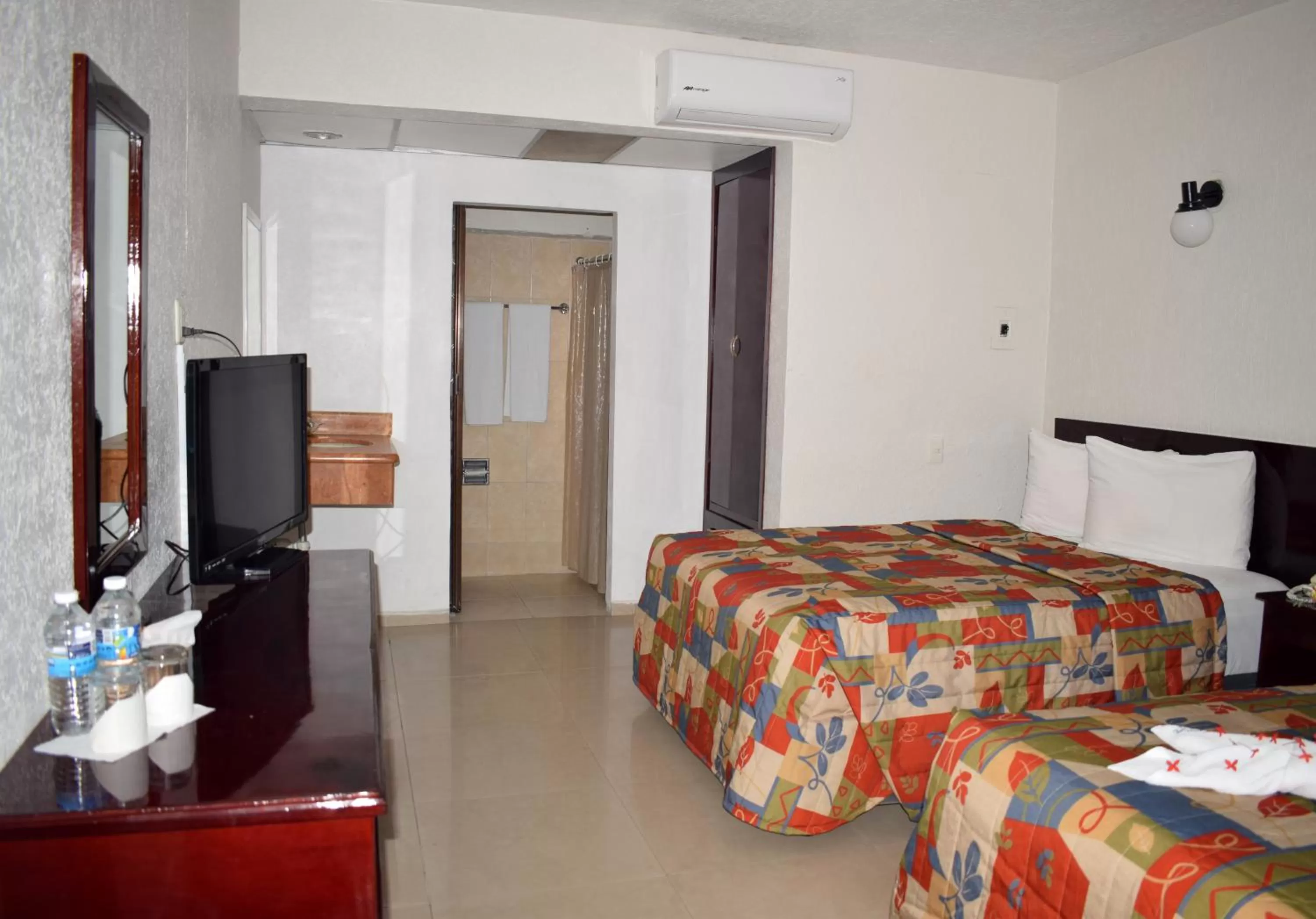 Bed in Hotel Principe