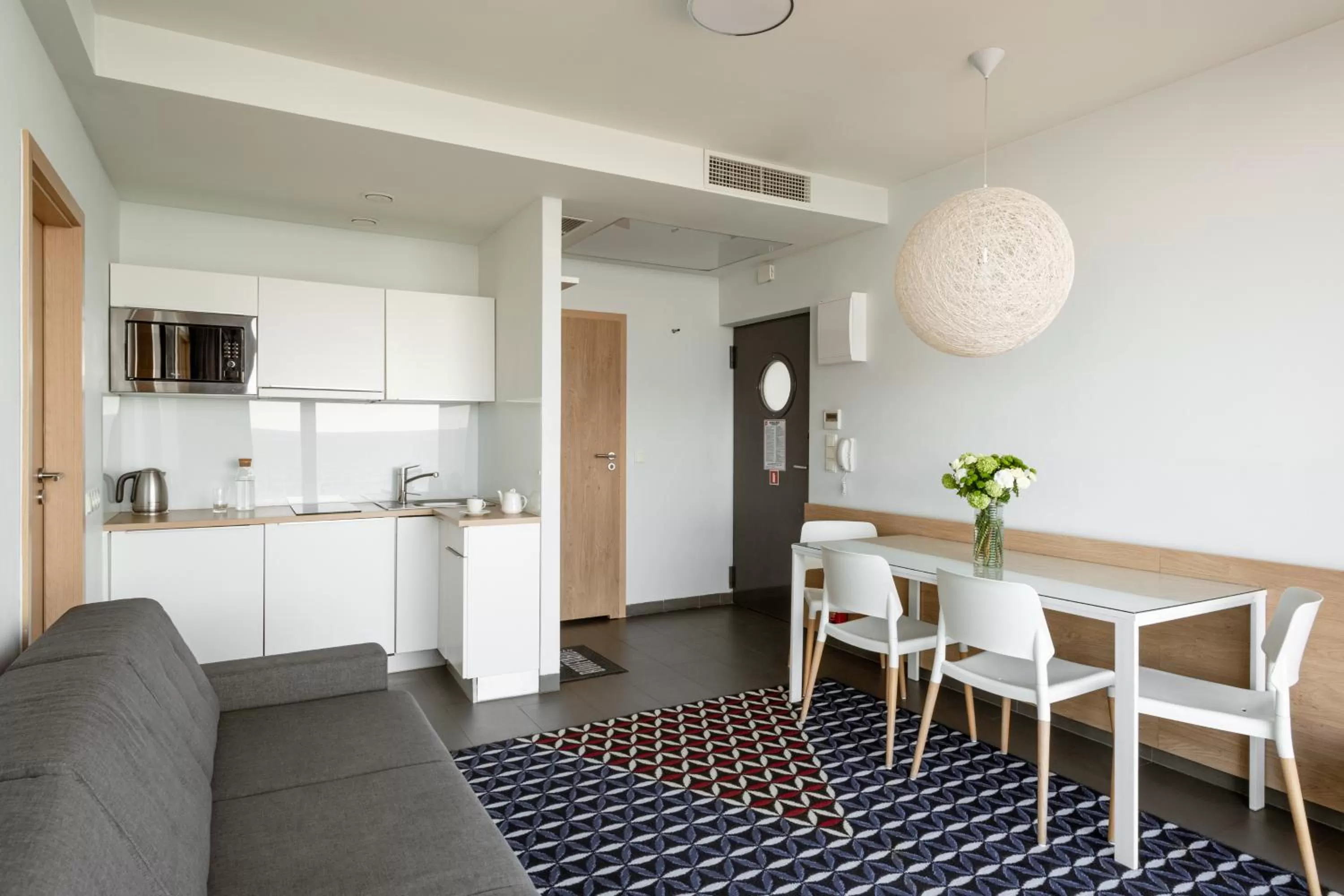 Kitchen or kitchenette in Boulevard Ustronie Morskie by Zdrojowa