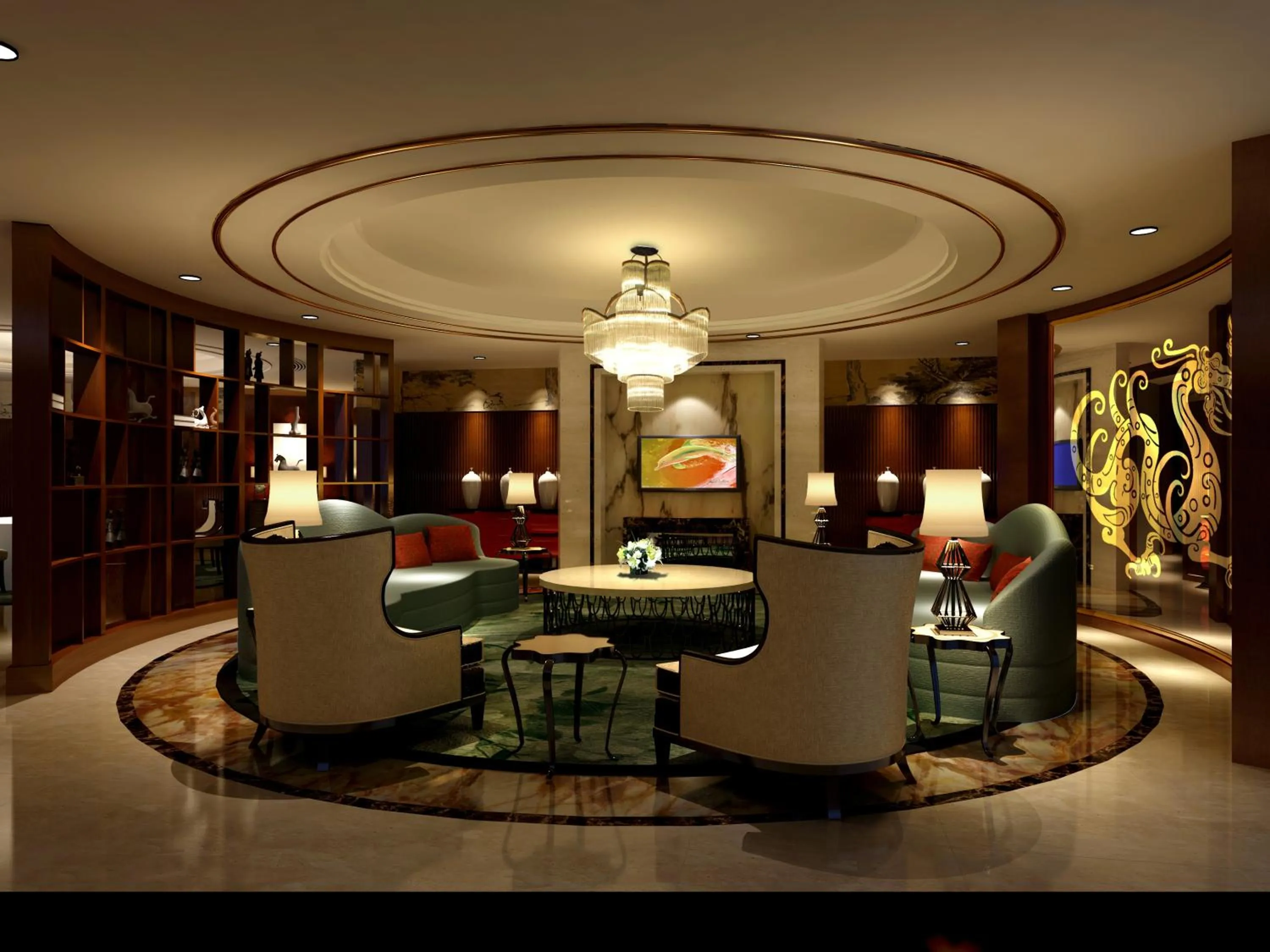 Restaurant/places to eat in Orient-Anyi international Hotel