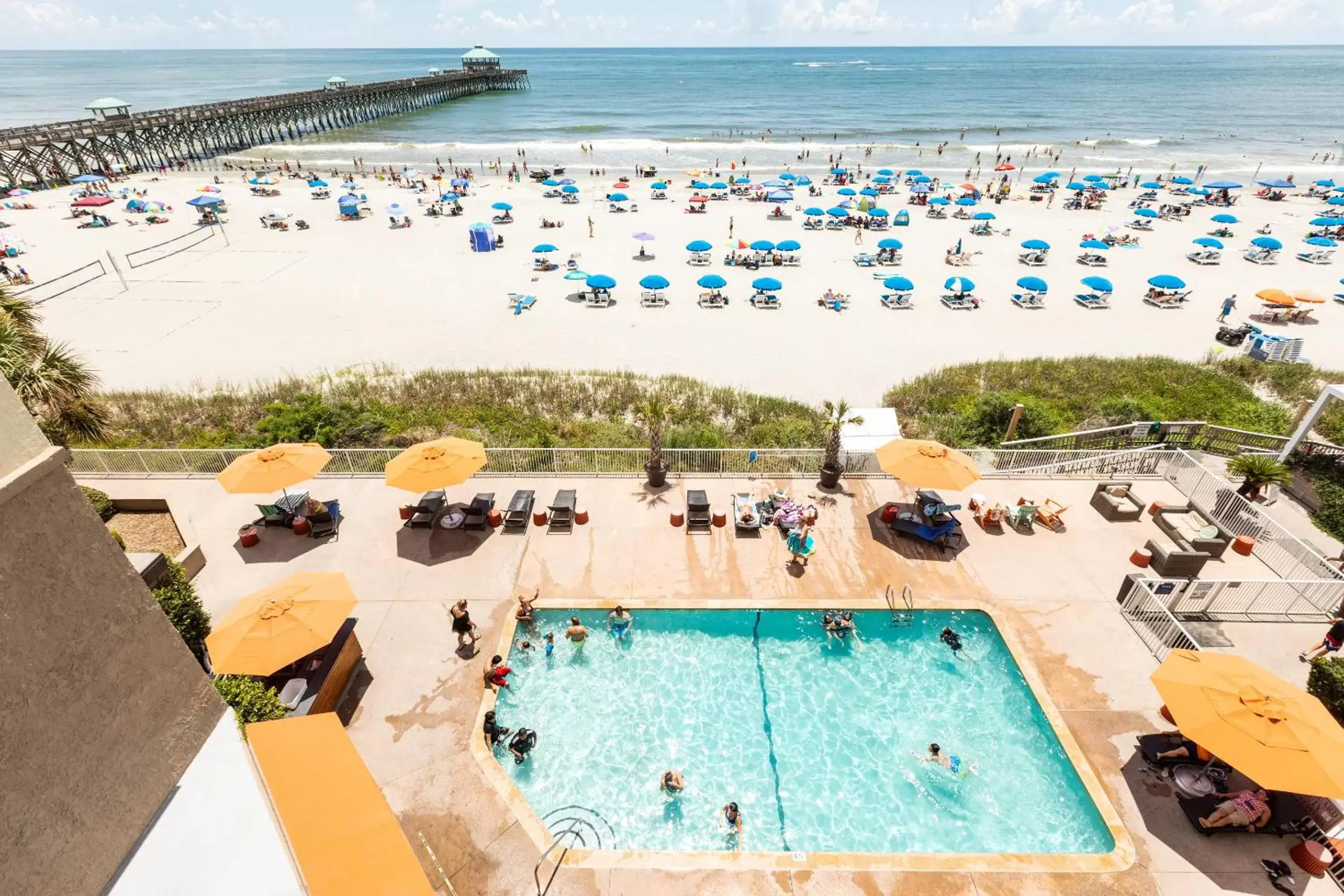 Property building, Pool View in Tides Folly Beach