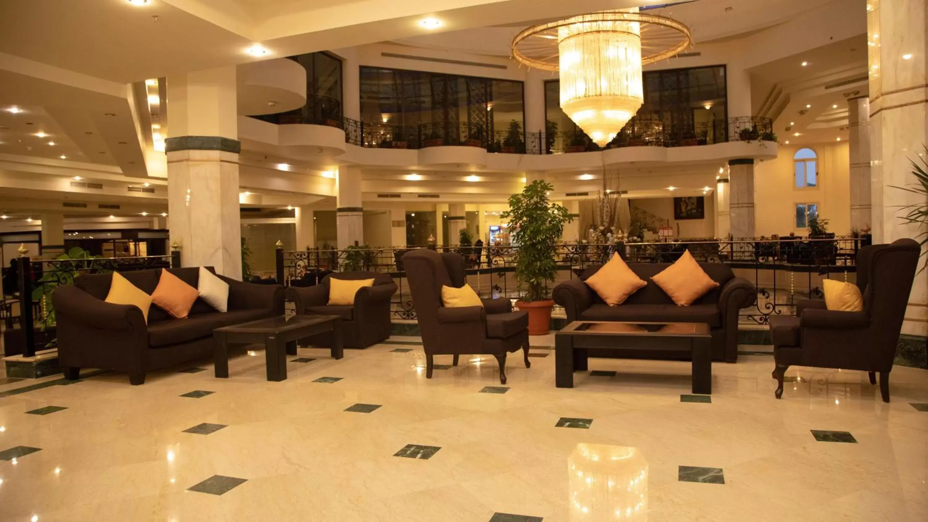 Lobby or reception in Grand Oasis Resort