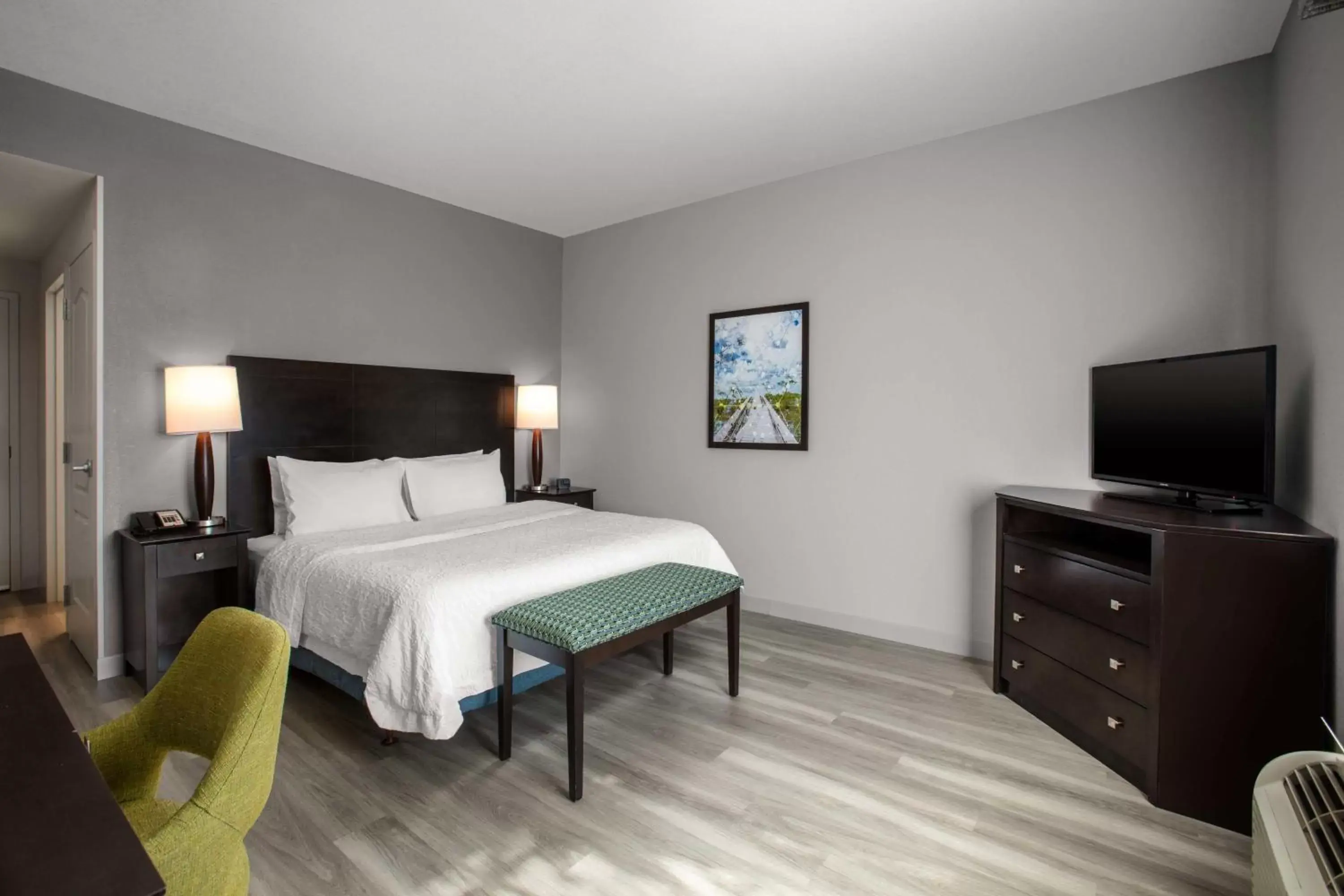 Bed in Hampton Inn & Suites Homestead Miami South