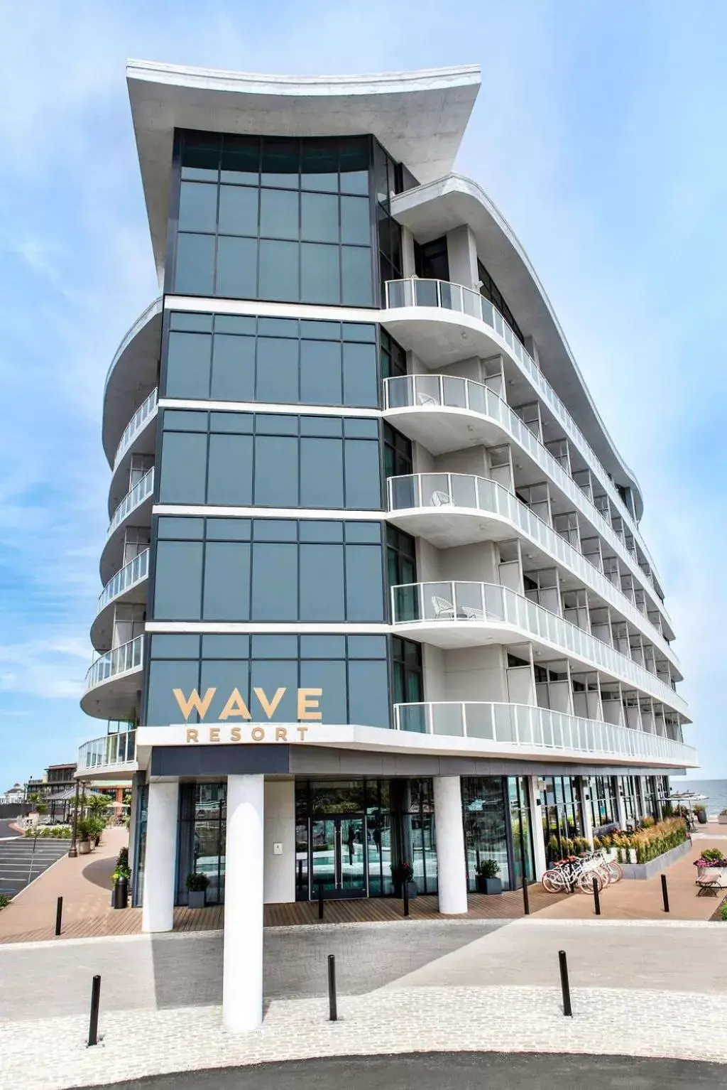 Property building in Wave Resort Property building in Wave Resort