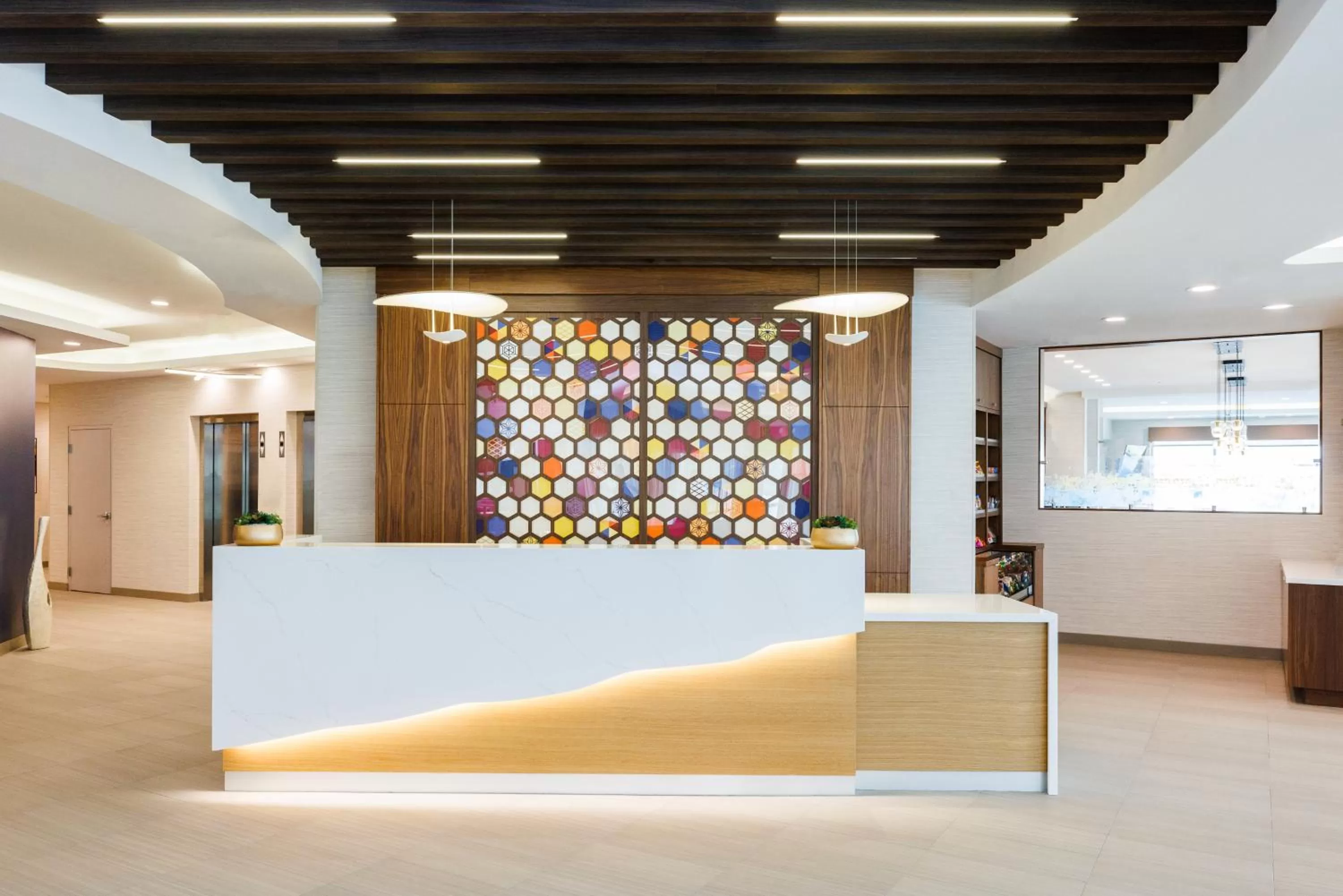 Lobby or reception in Hyatt Place San Carlos