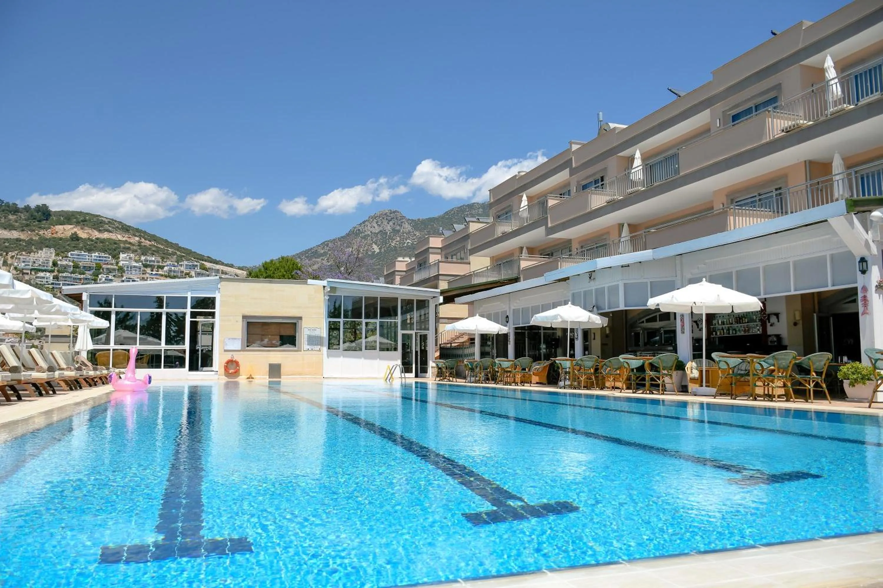 Swimming pool in Happy Hotel Kalkan