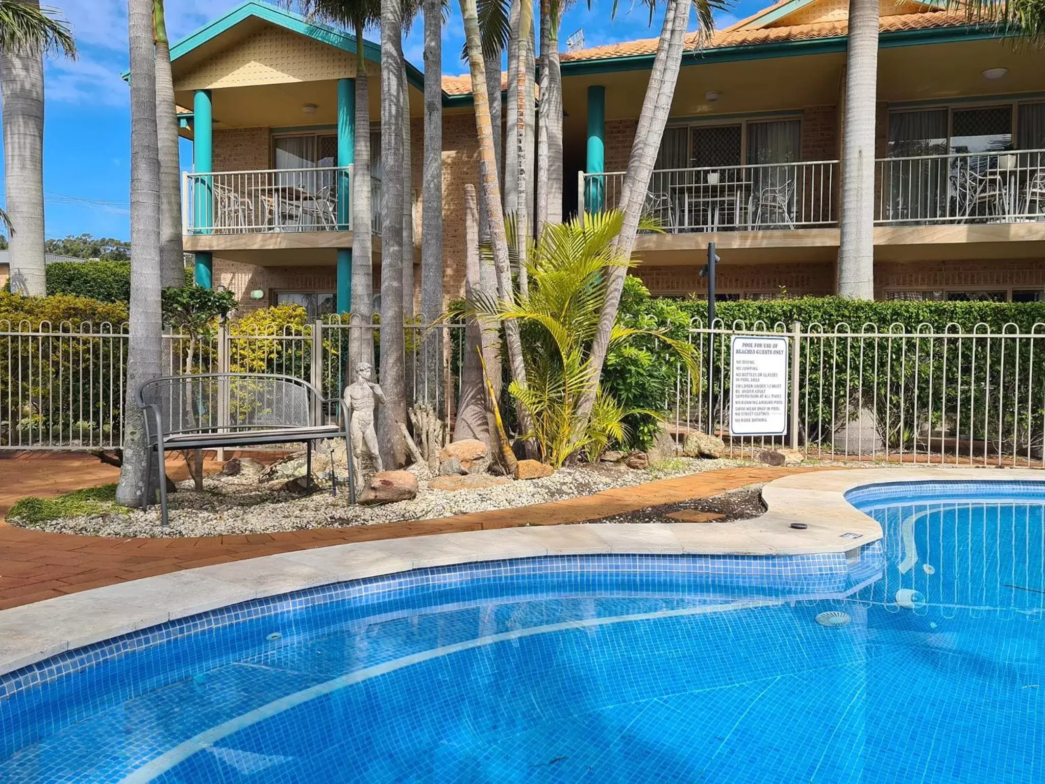 Property building, Swimming Pool in Beaches Serviced Apartments