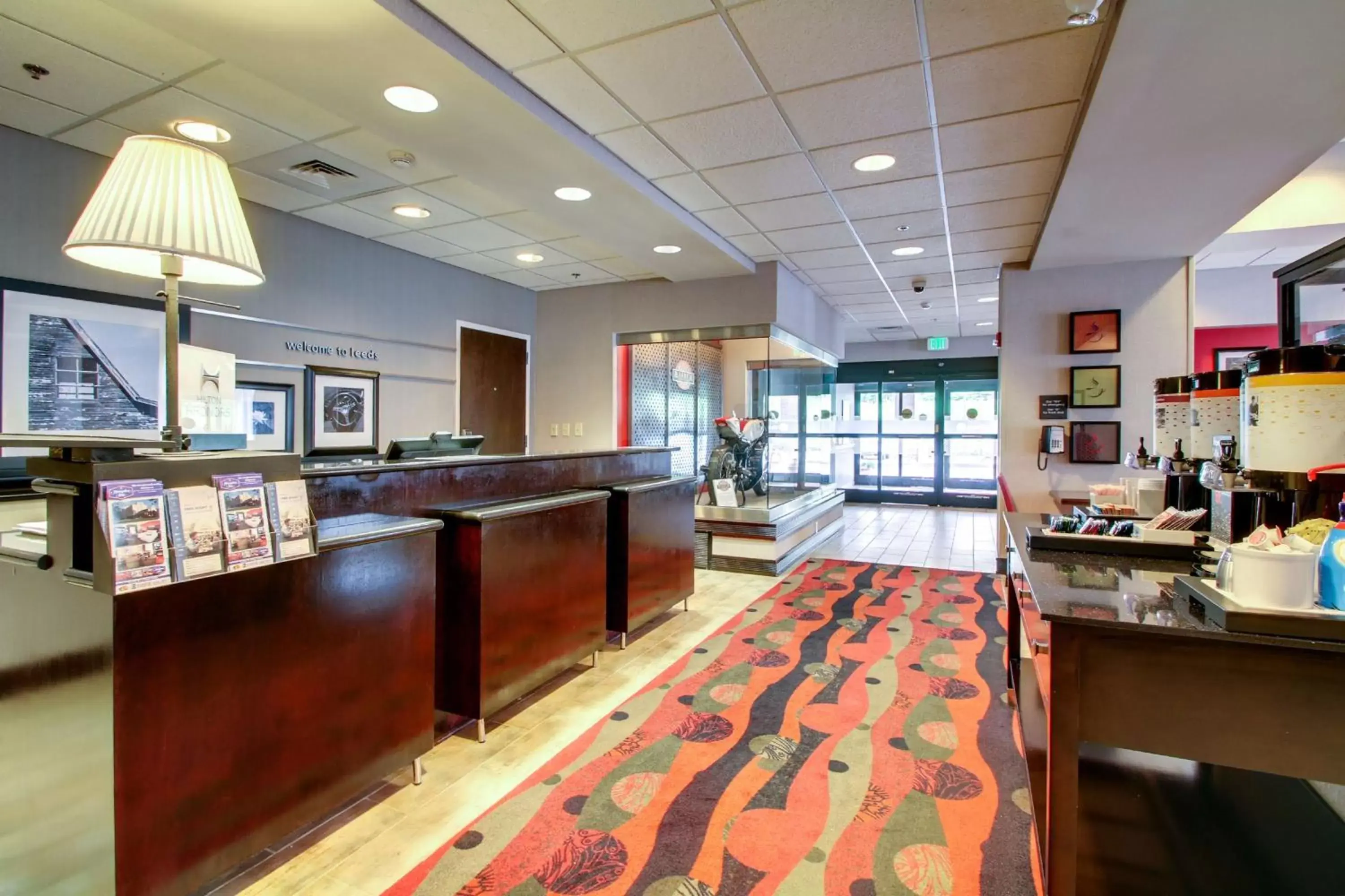 Lobby or reception, Lobby/Reception in Hampton Inn Birmingham/Leeds