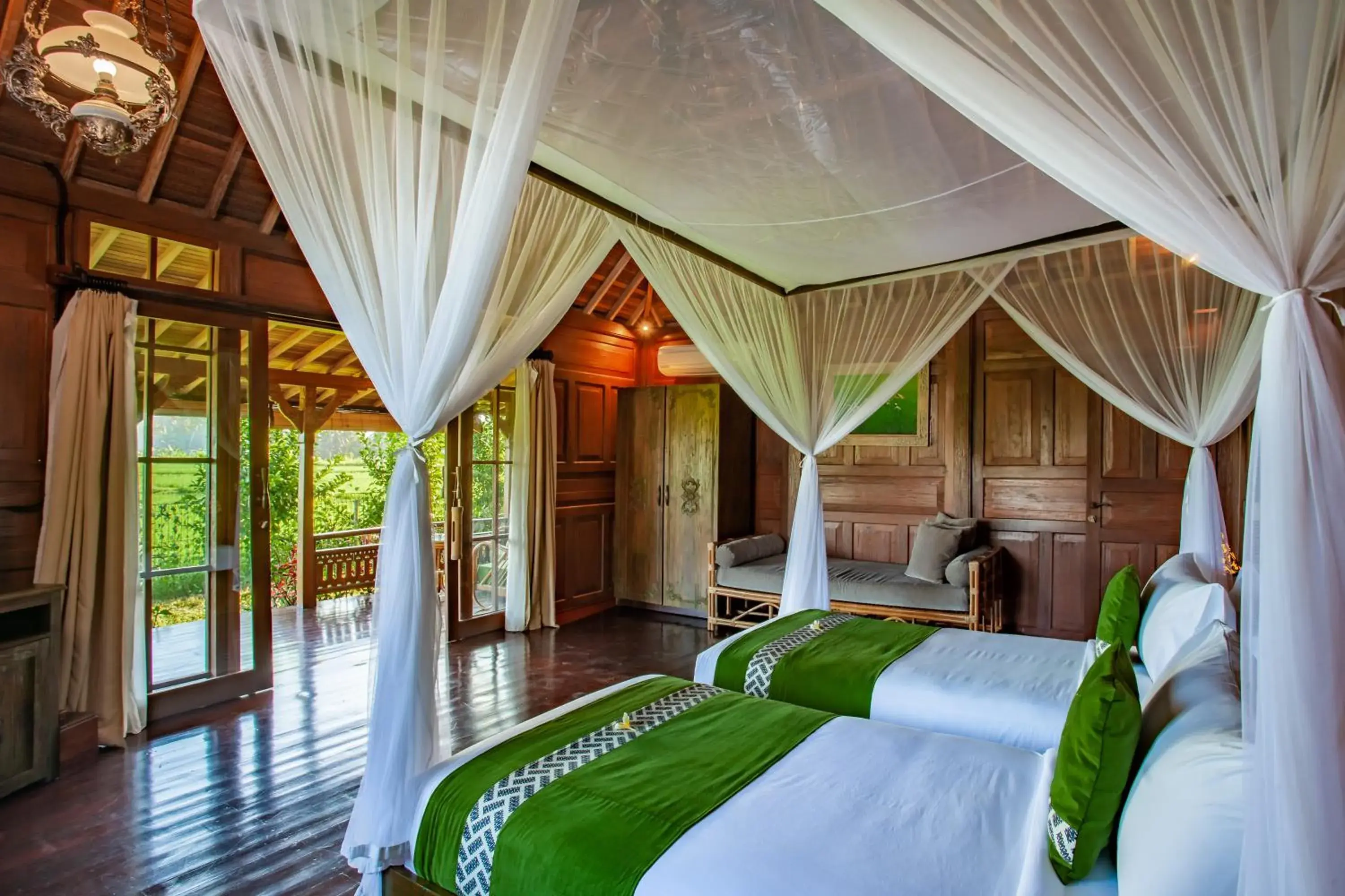 Bedroom, Bed in Arya Villas Ubud
