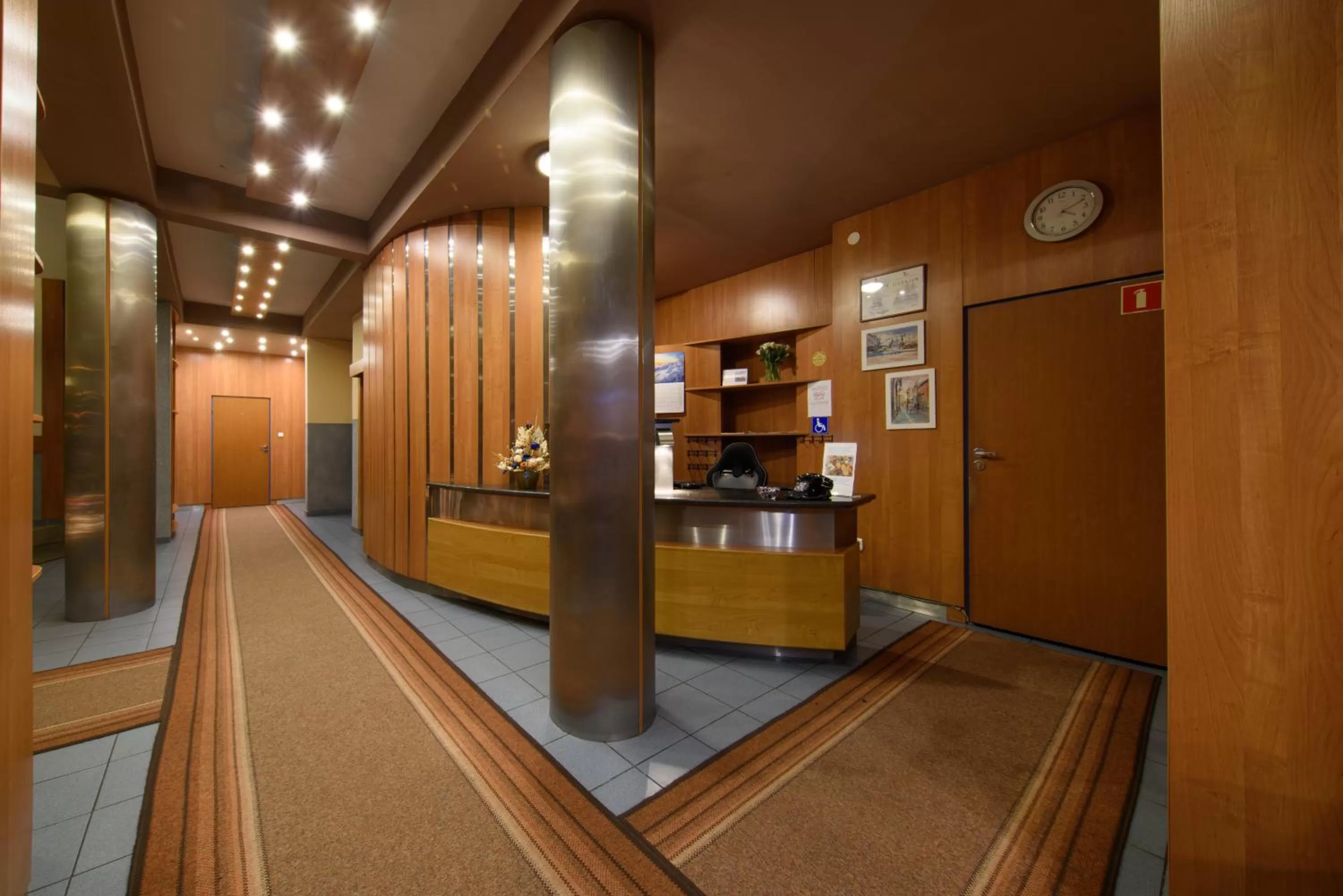 Lobby or reception in Hotel Nowa Panorama