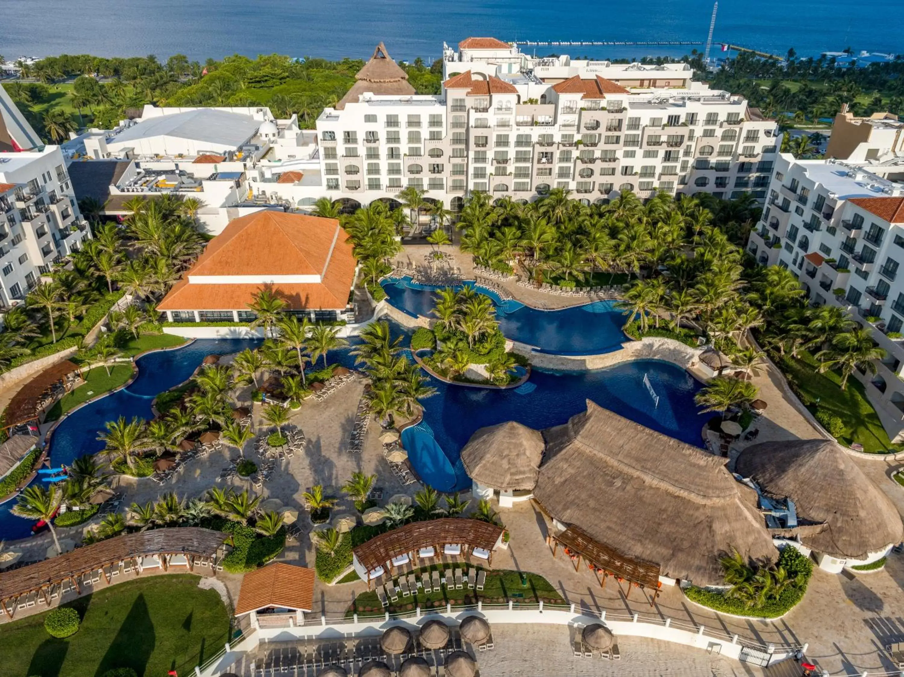 Property building, Bird's-eye View in Fiesta Americana Condesa Cancun - All Inclusive