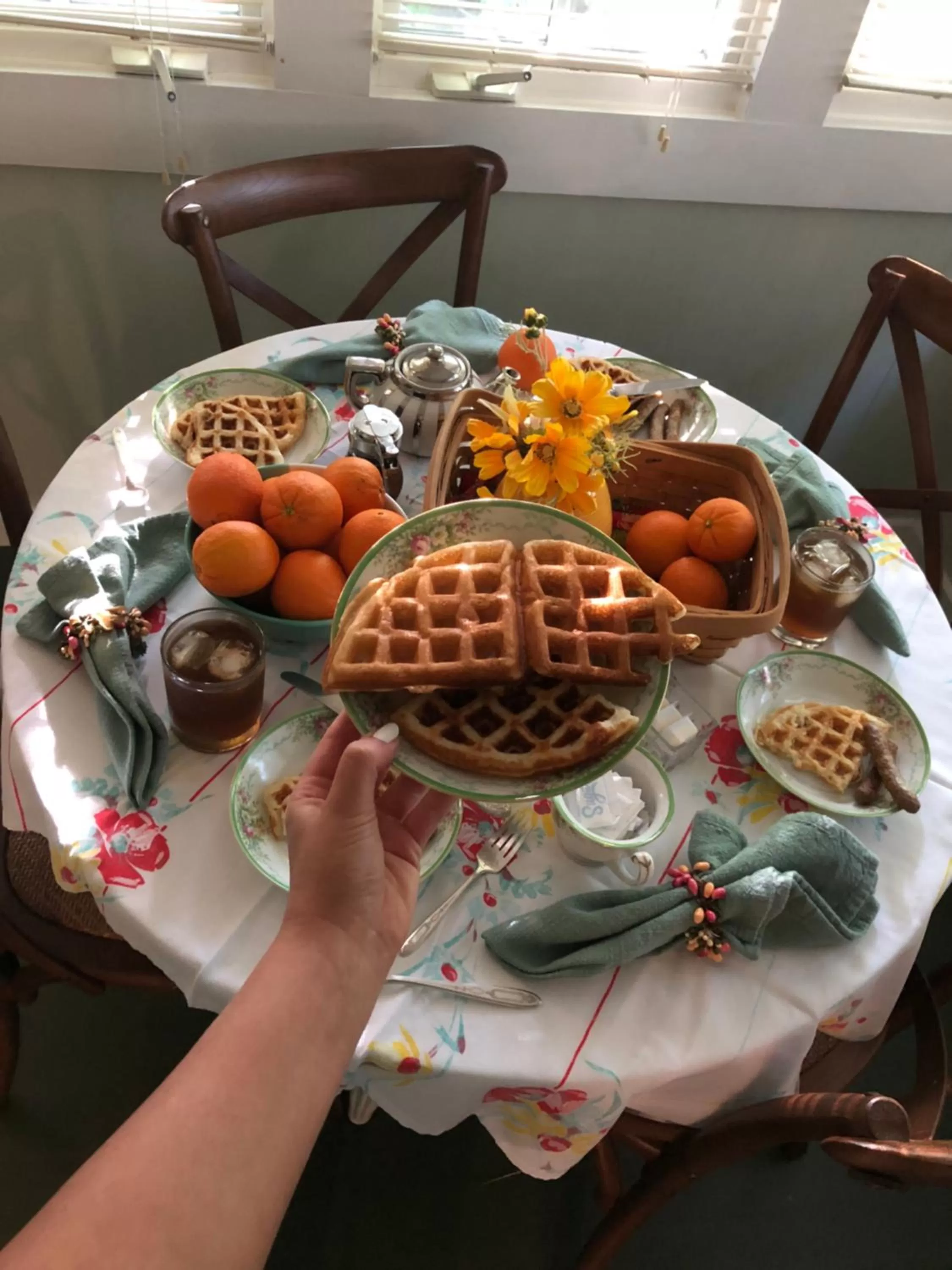 Breakfast, Food in Rosemont B&B Cottages