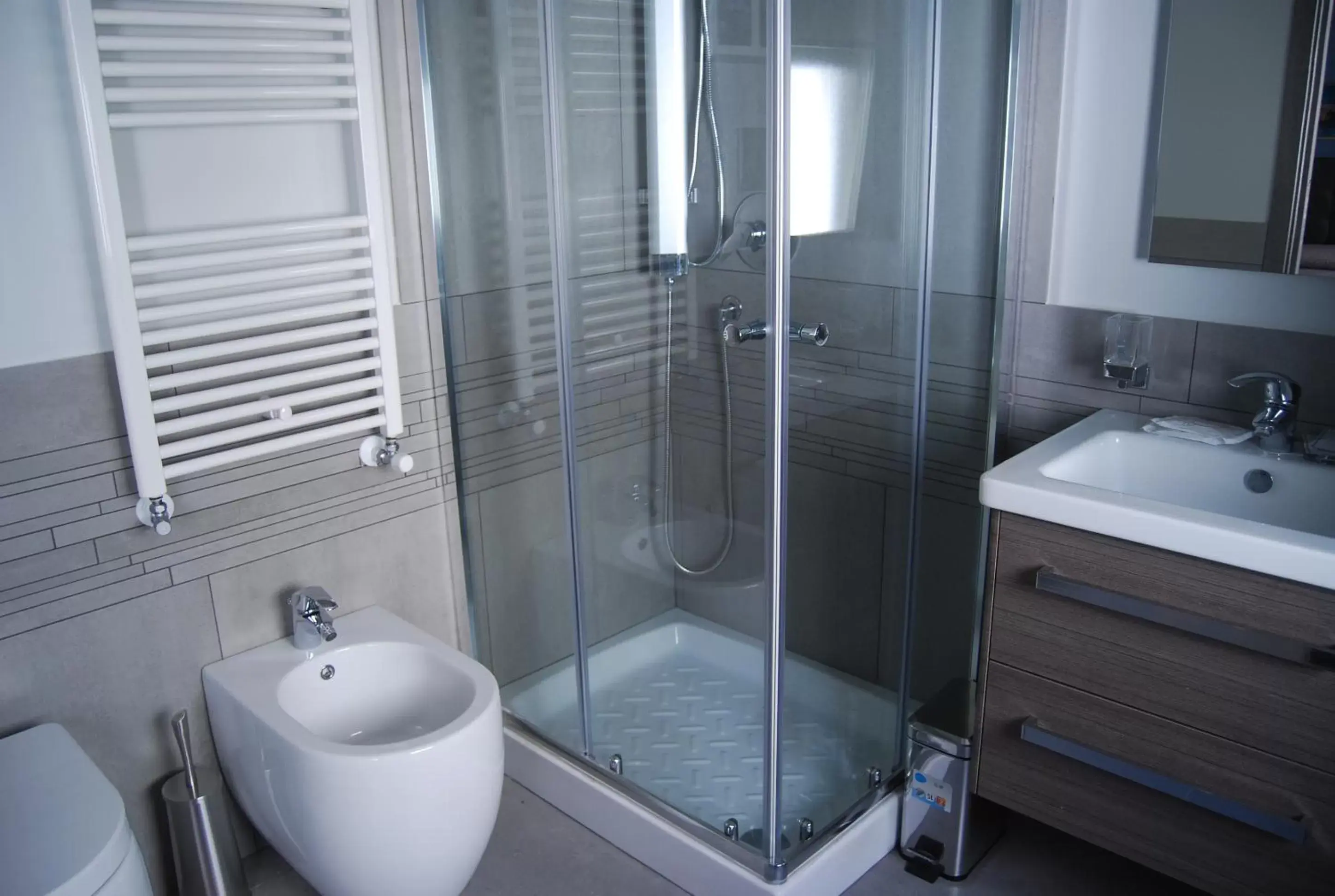 Shower, Bathroom in La Dimora