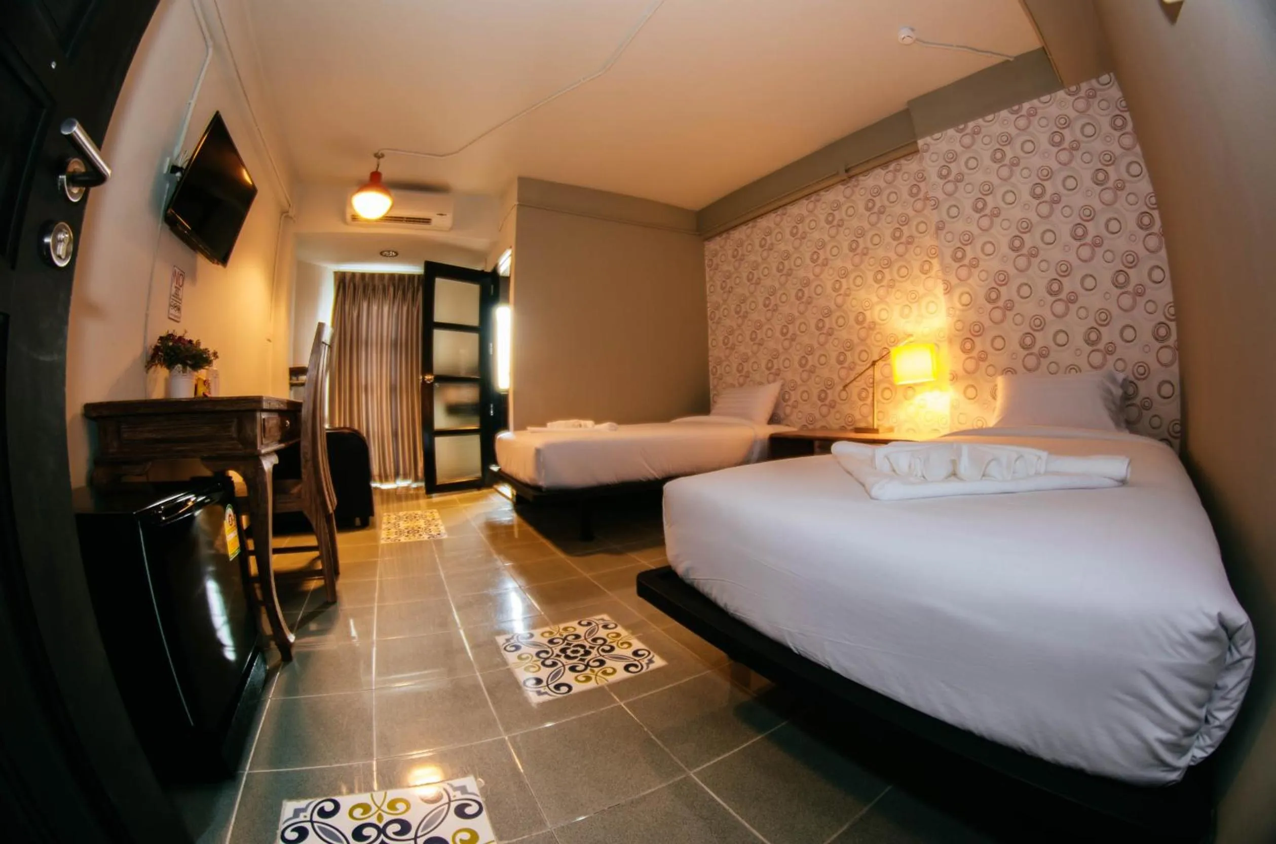 Photo of the whole room, Bed in The 8 Factory Hotel Phitsanulok