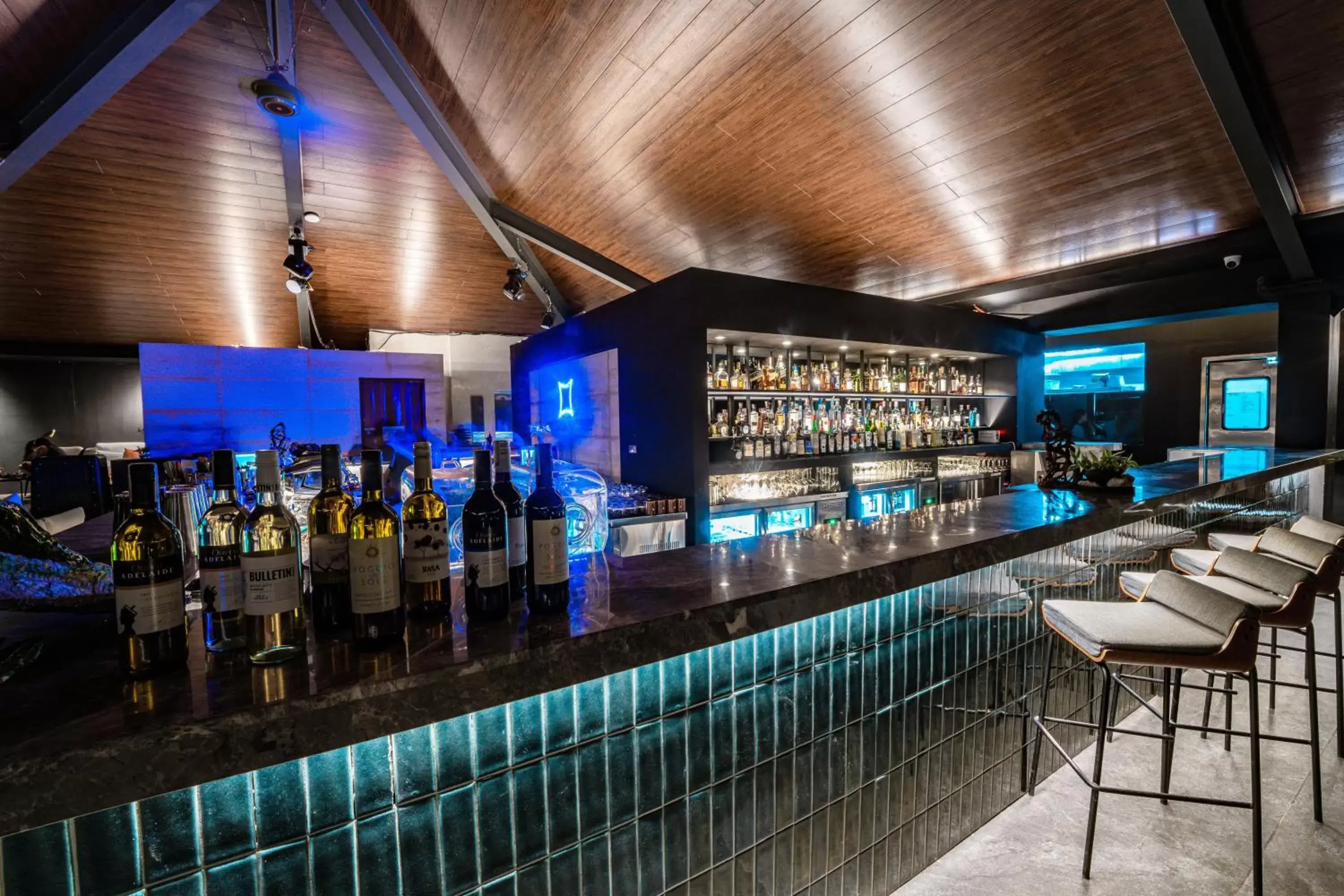 Lounge or bar in H Hotel El Nido - Vegan Friendly Hotel Managed by H Hospitality Group Lounge or bar in H Hotel El Nido - Vegan Friendly Hotel Managed by H Hospitality Group