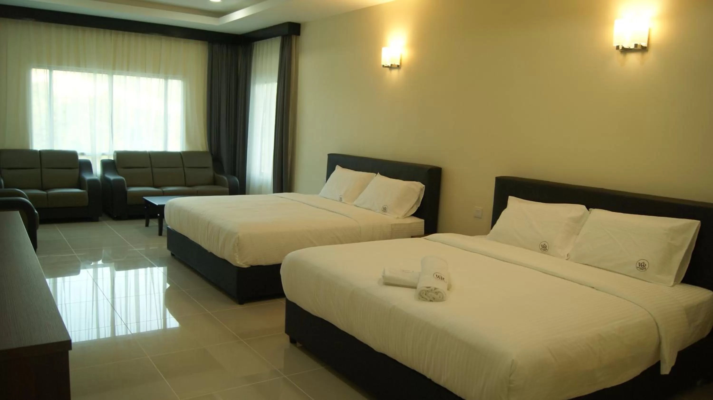 Bed in Wang Valley Resort