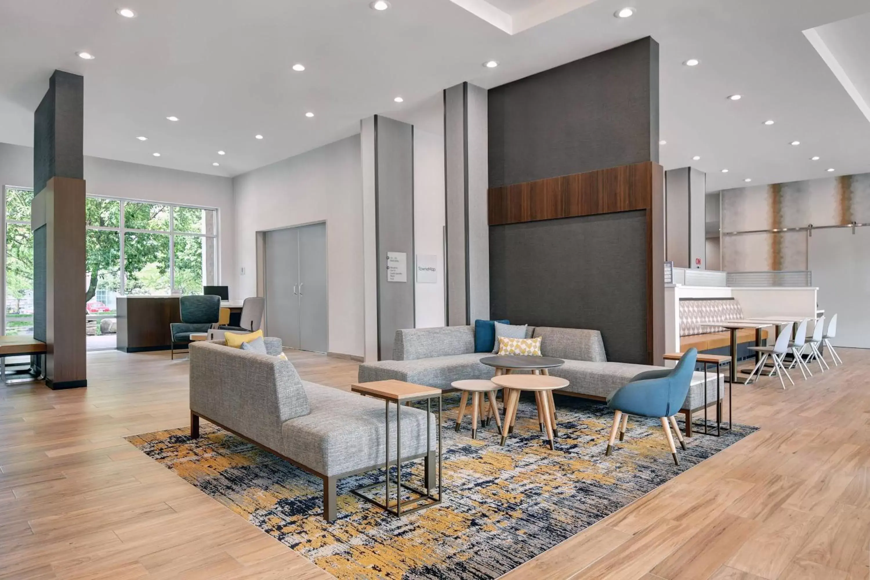 Lobby or reception, Seating Area in TownePlace Suites by Marriott Columbus Dublin