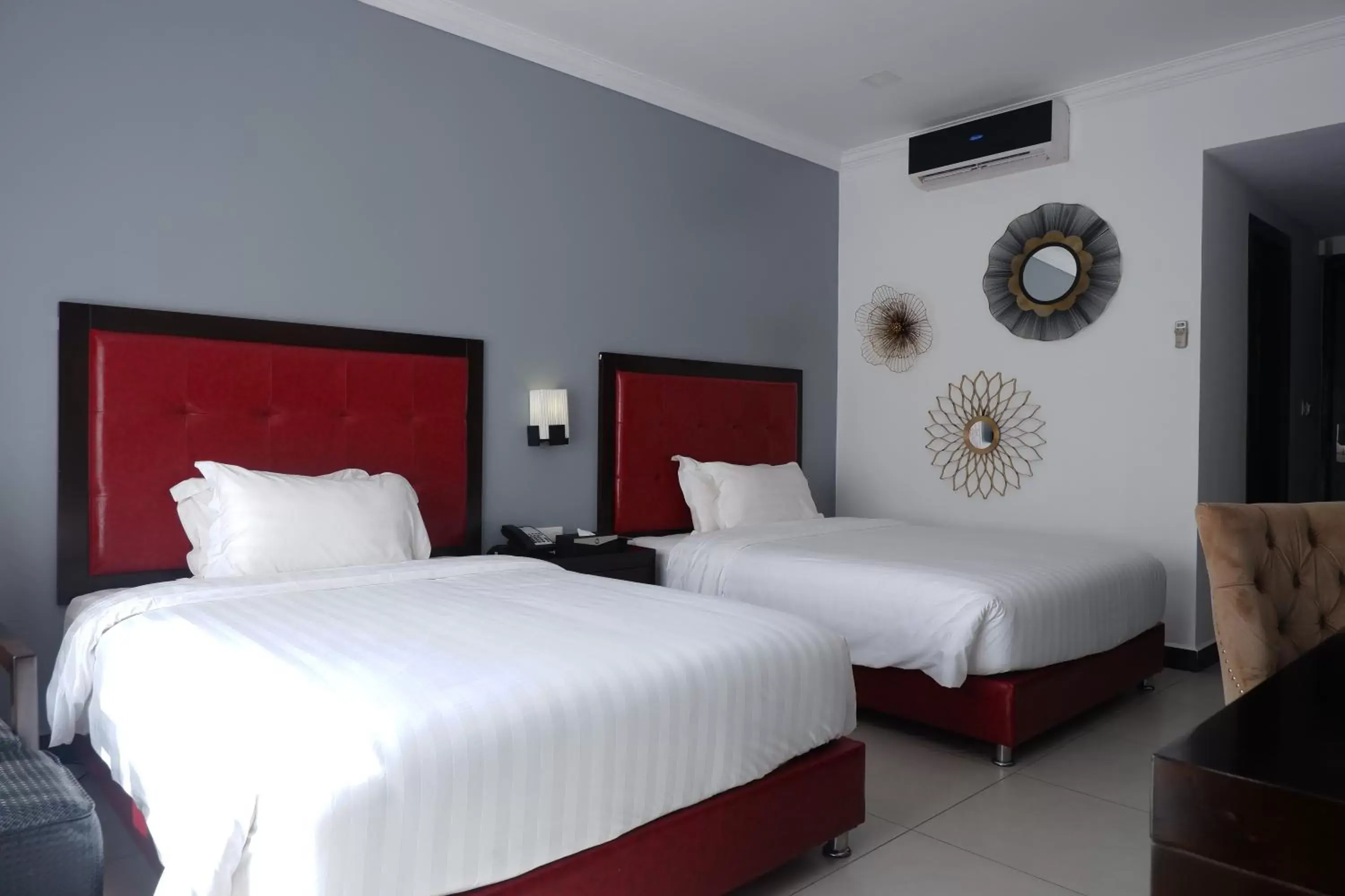 Bedroom, Bed in Queenco Hotel & Casino