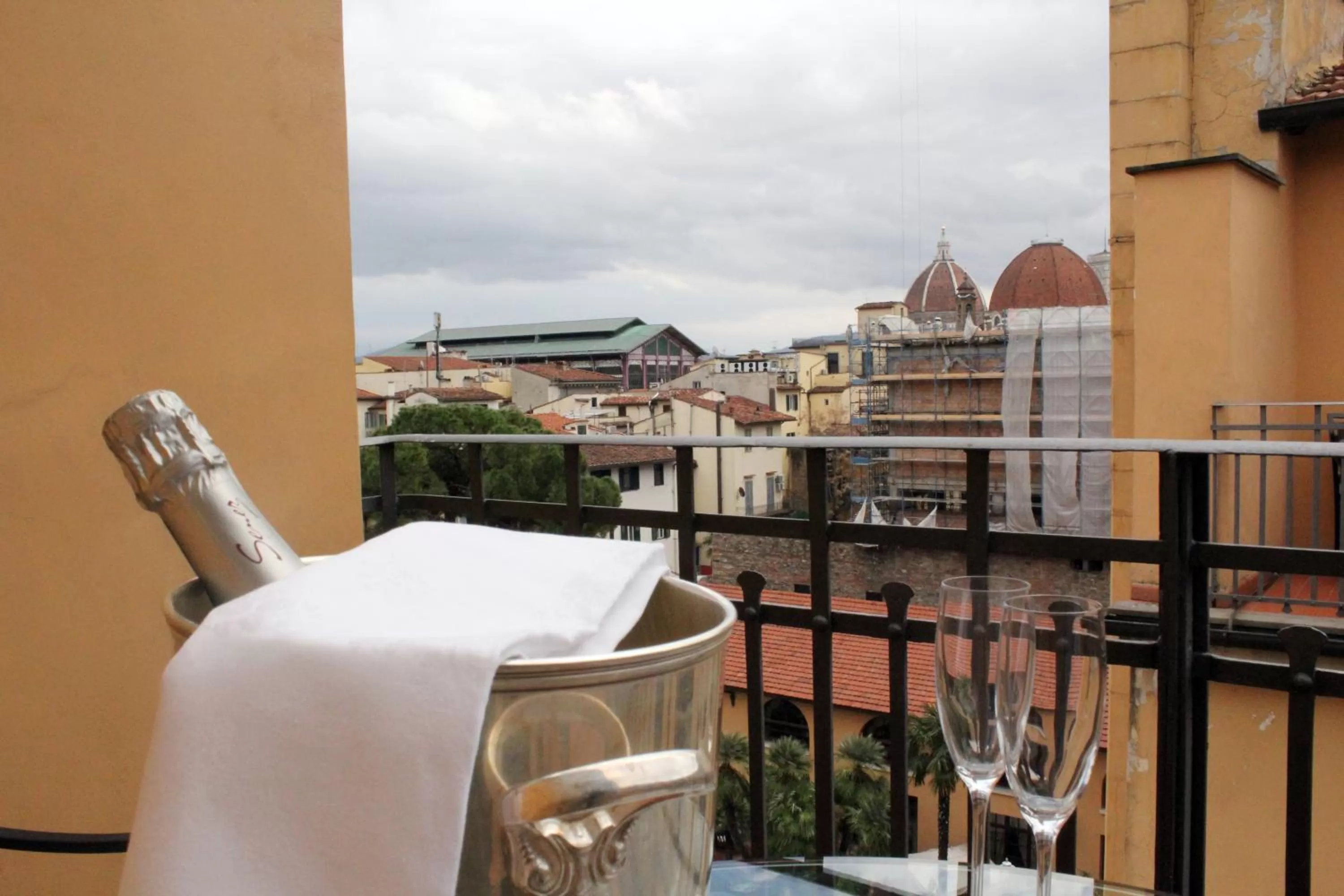 Bird's eye view in Hotel Albani Firenze