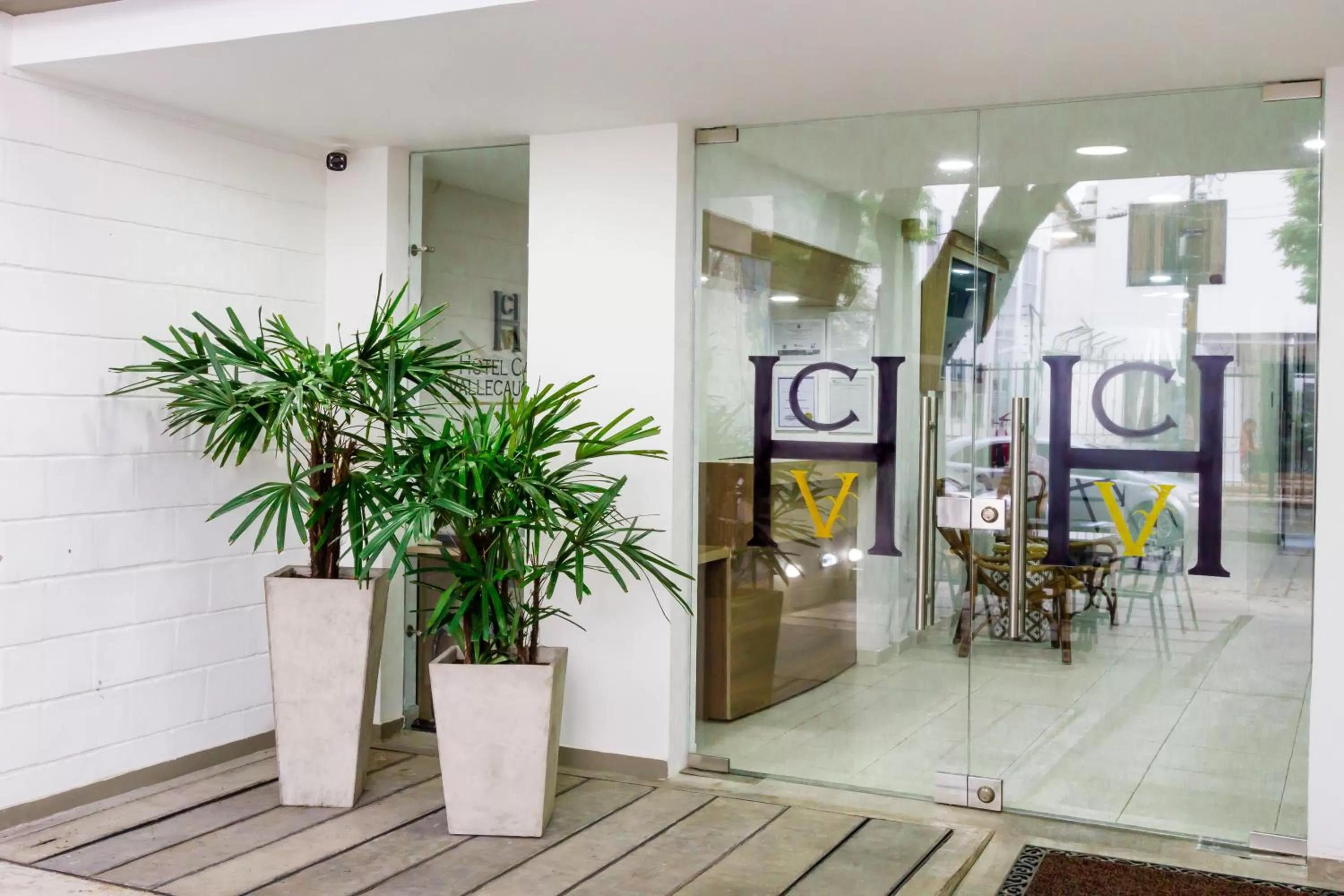 Lobby or reception in Hotel Casa Vallecaucana