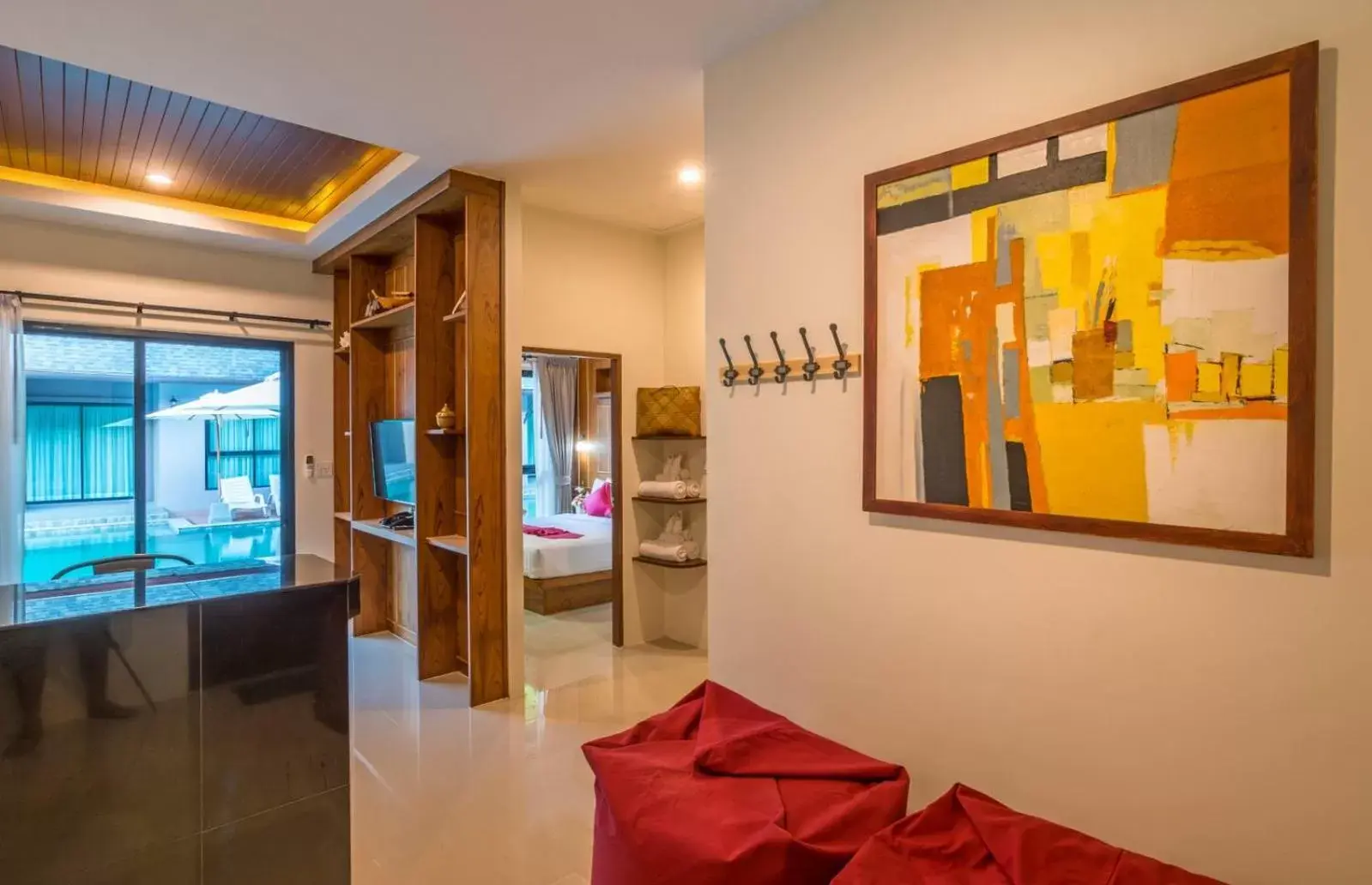 Living room in The Scene Cliff View Villas Living room in The Scene Cliff View Villas