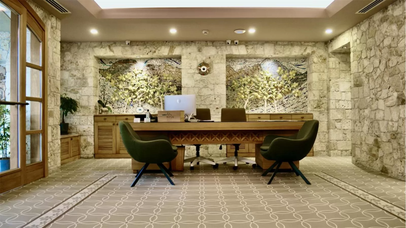 Lobby or reception in Resa Hotel Göcek