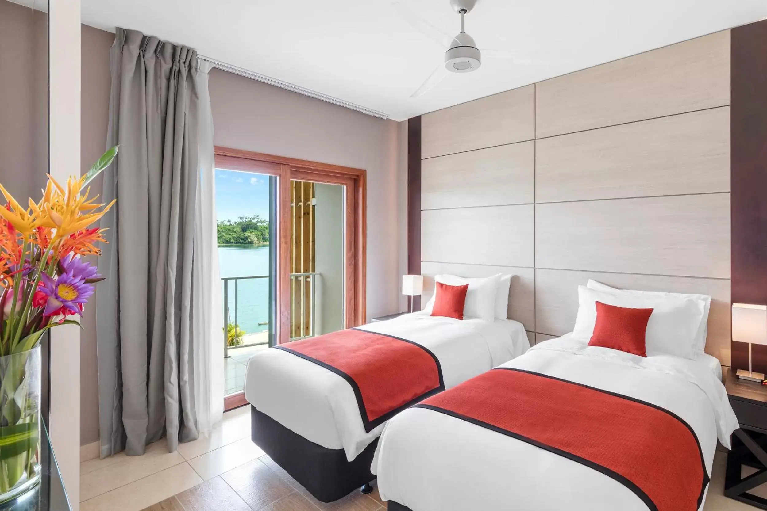 Bed in Ramada Resort by Wyndham Port Vila
