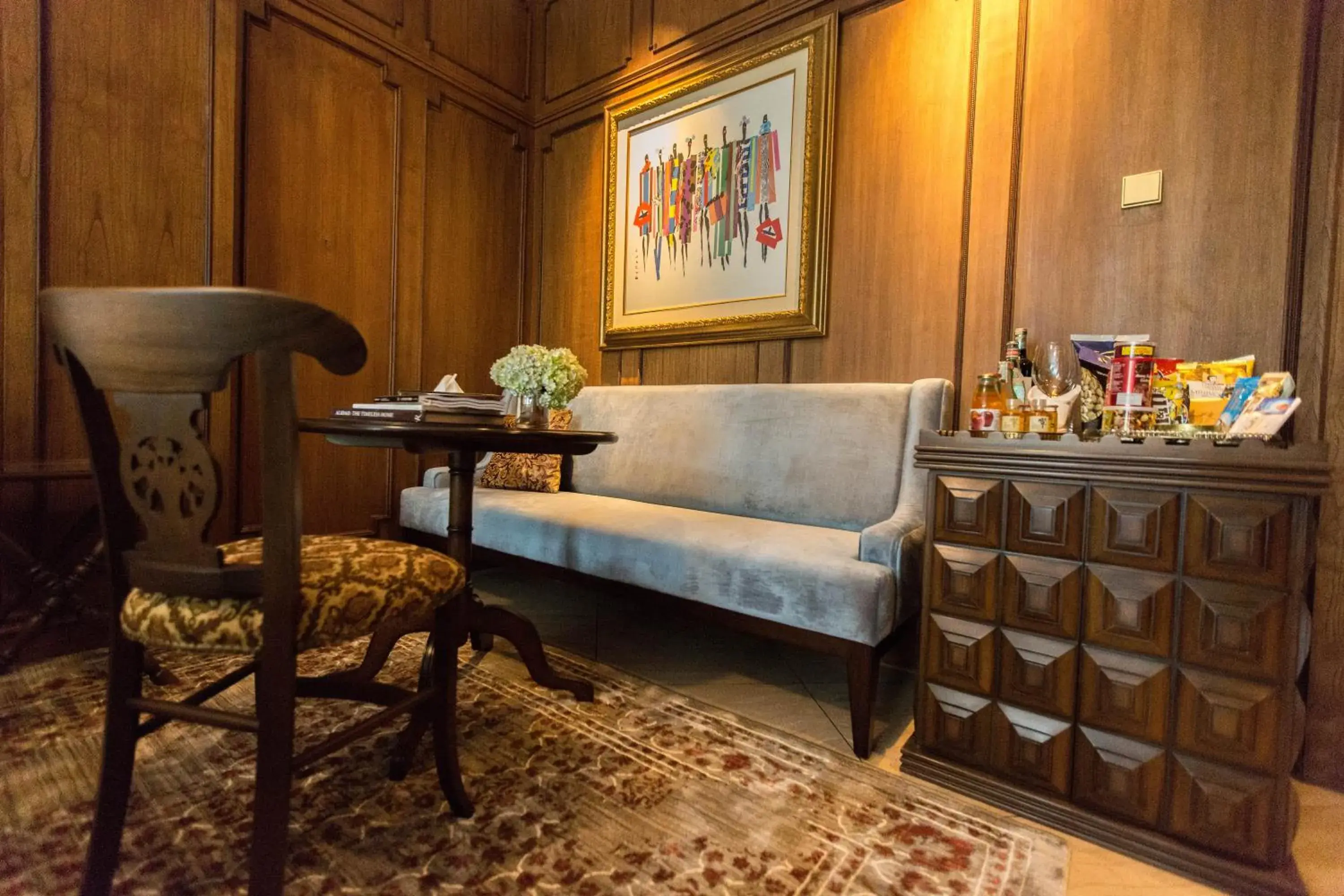 Living room in The Gunawarman Living room in The Gunawarman