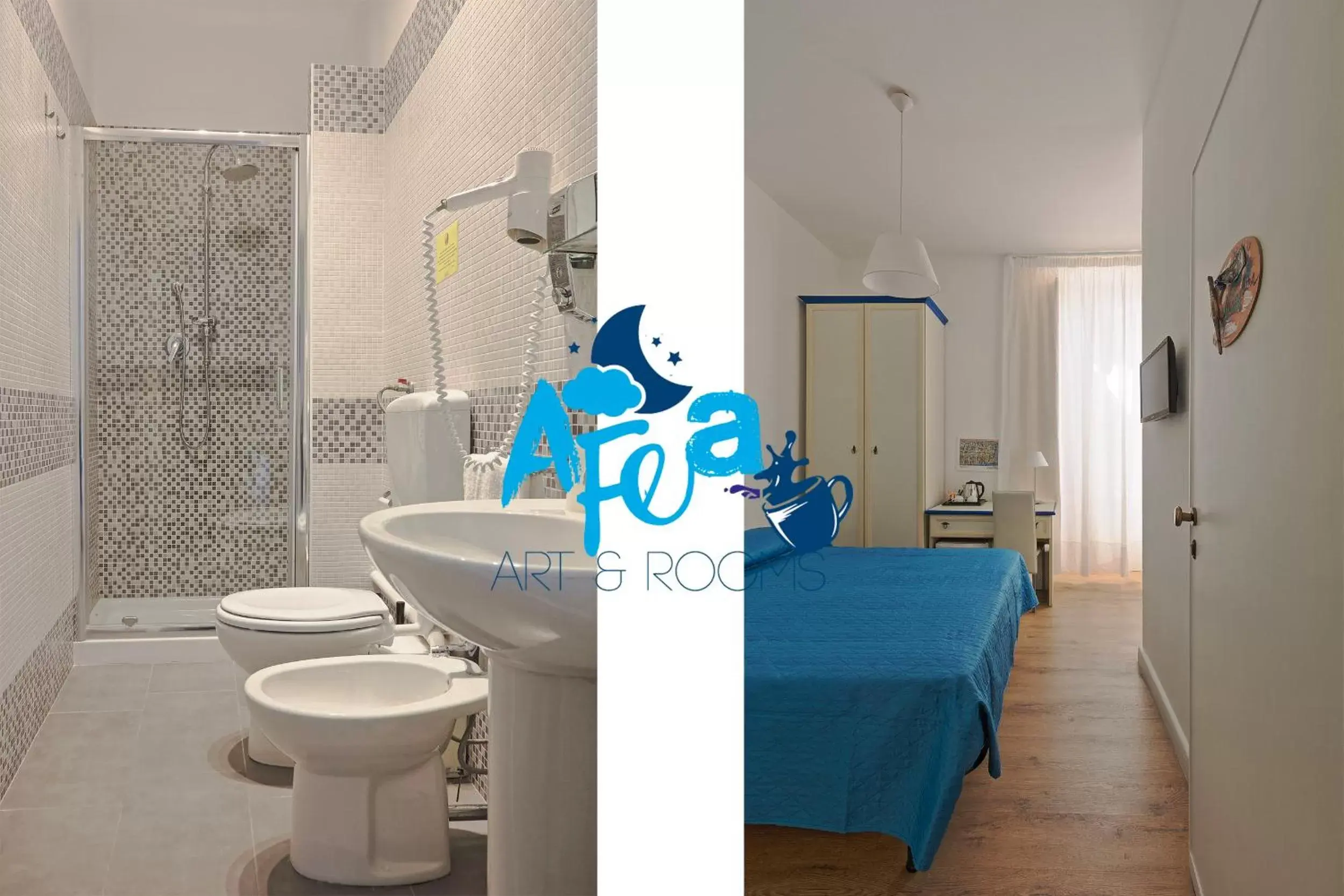 Decorative detail, Bathroom in Afea Art & Rooms