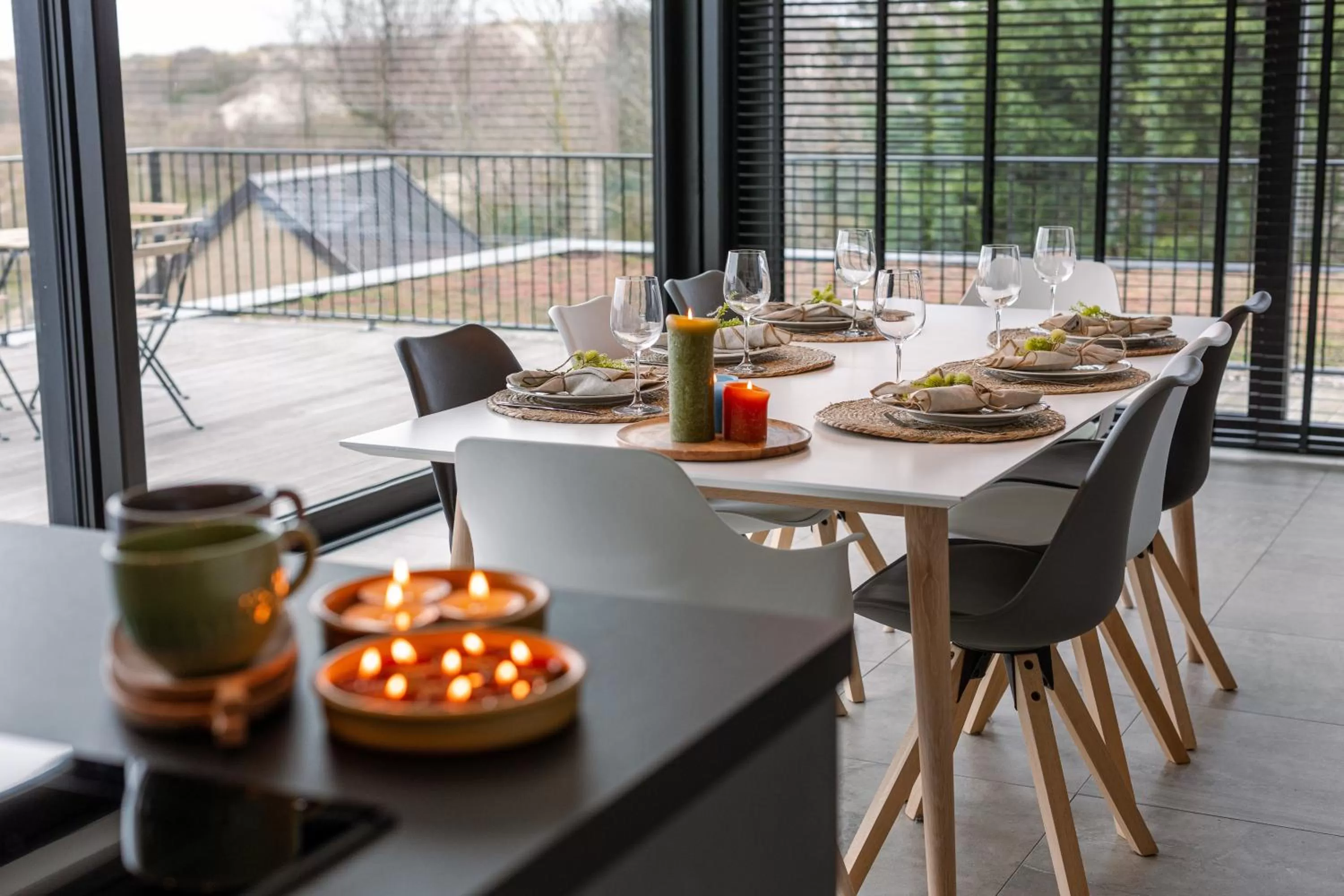 kitchen, Breakfast in Whaaw Westende-bad