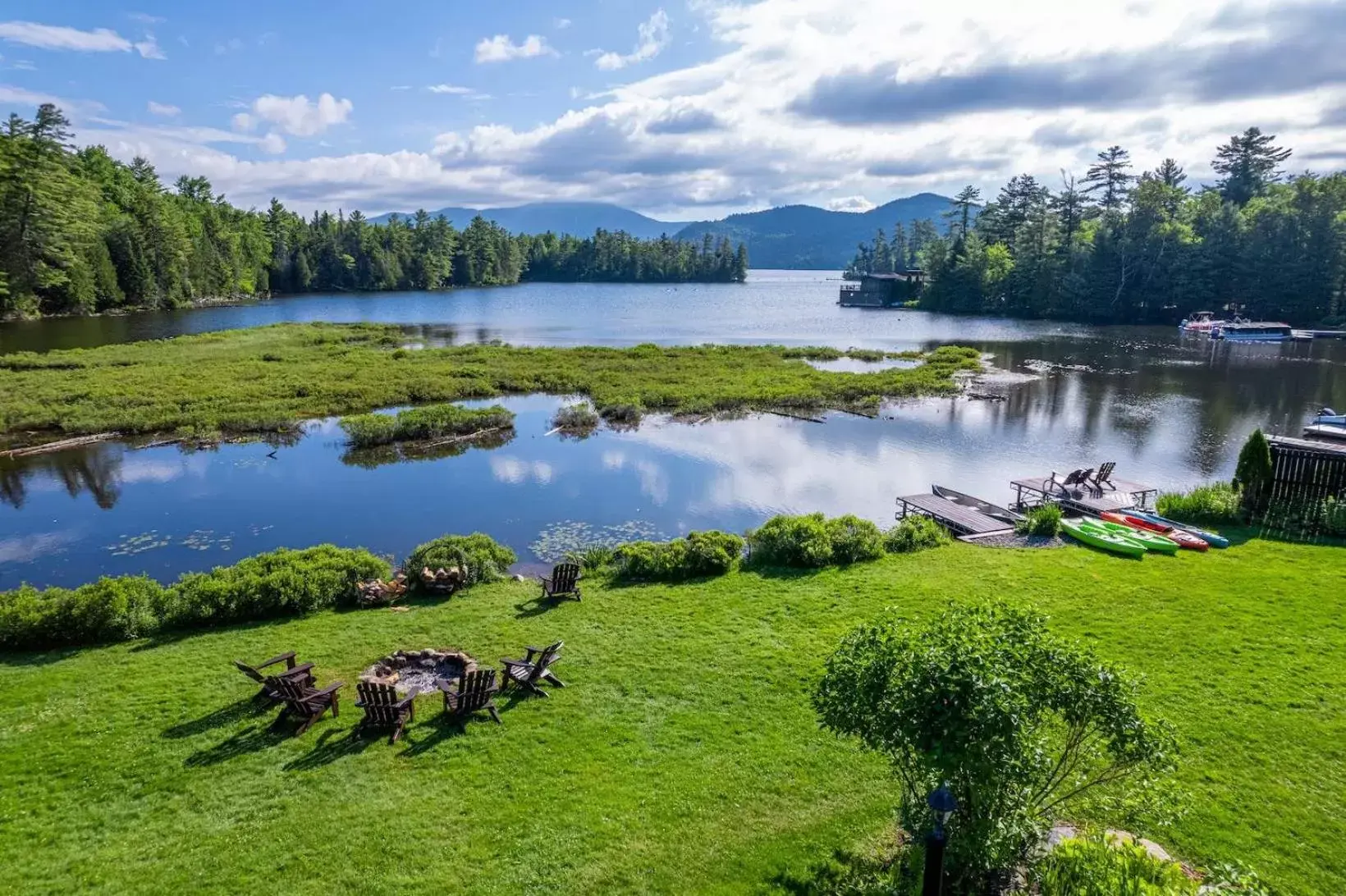 Natural landscape in Placid Bay Hotel