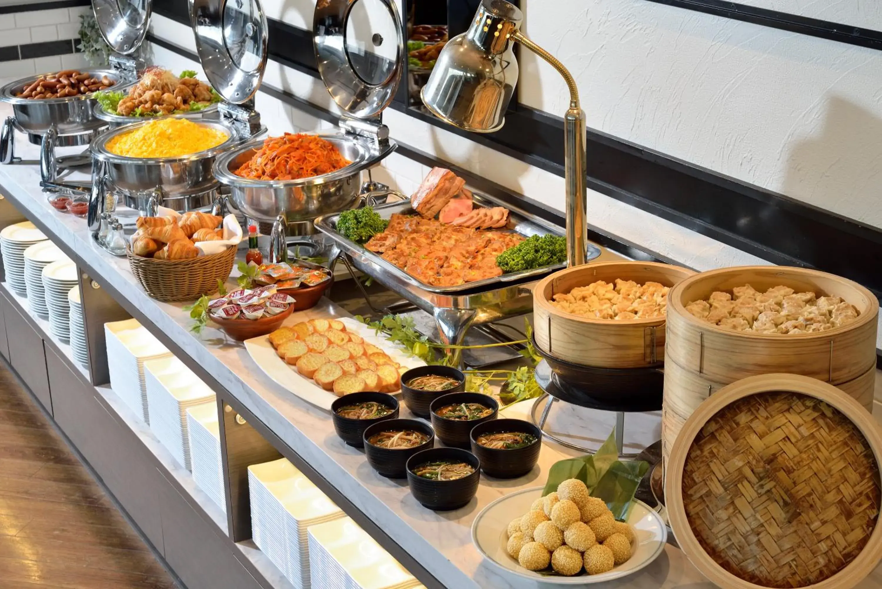 Buffet breakfast, Food in Yokohama Sakuragicho Washington Hotel