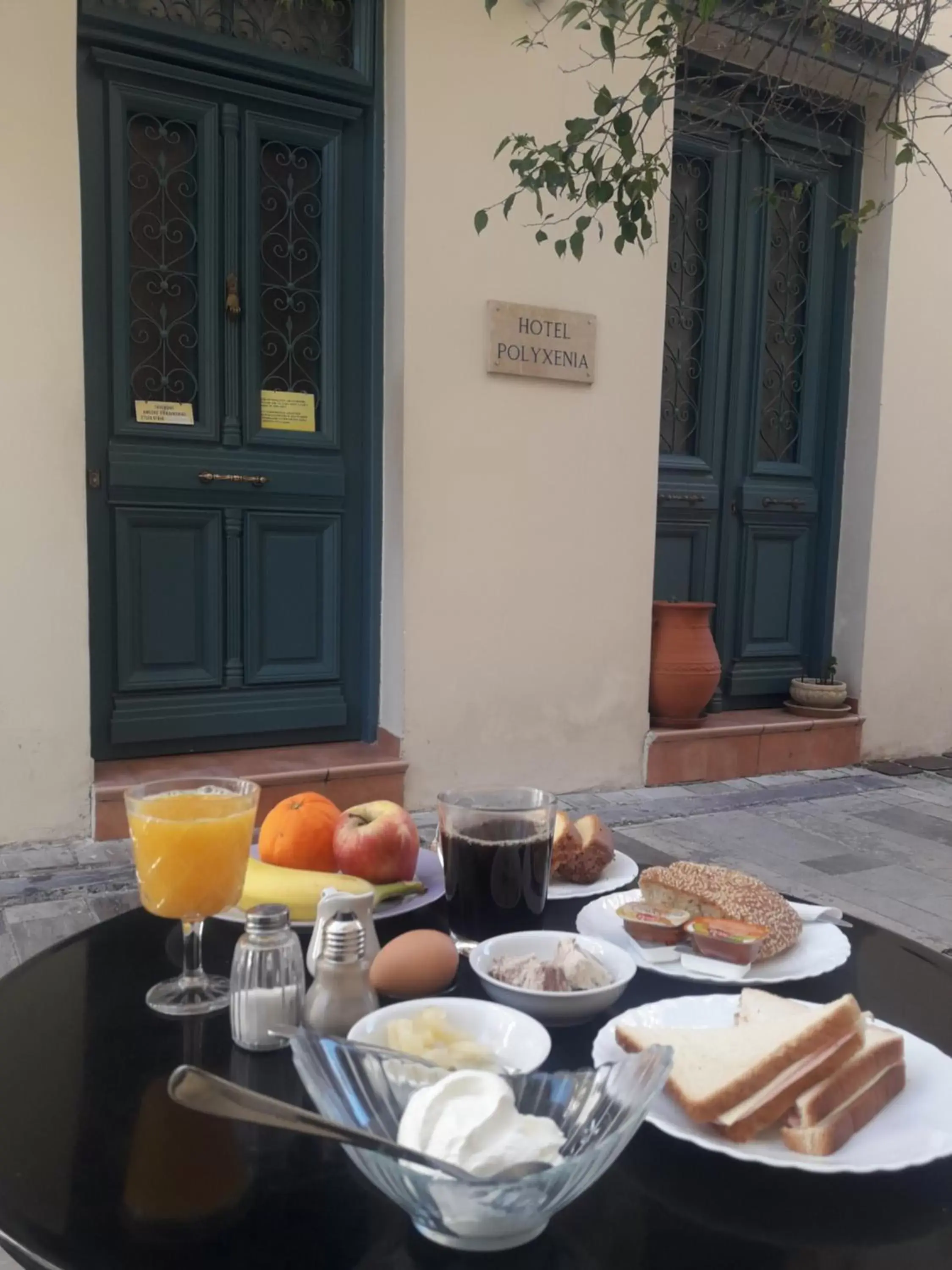 Breakfast in Polyxenia Hotel