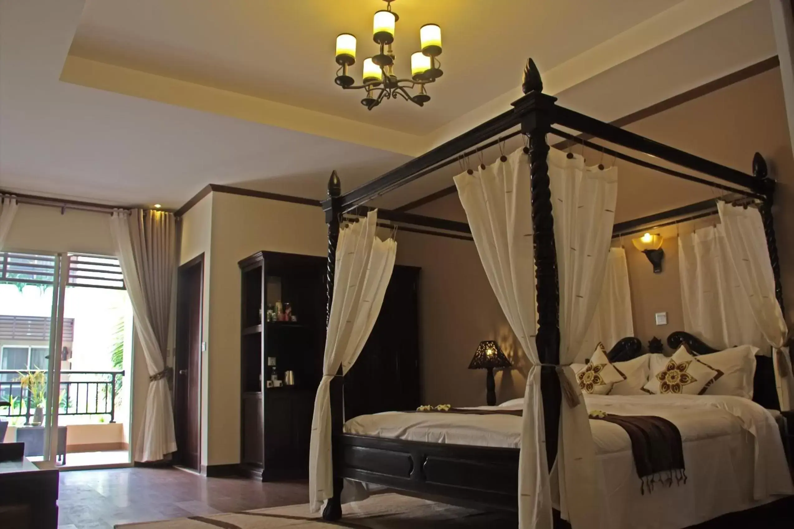 Bed in Bali Hotel