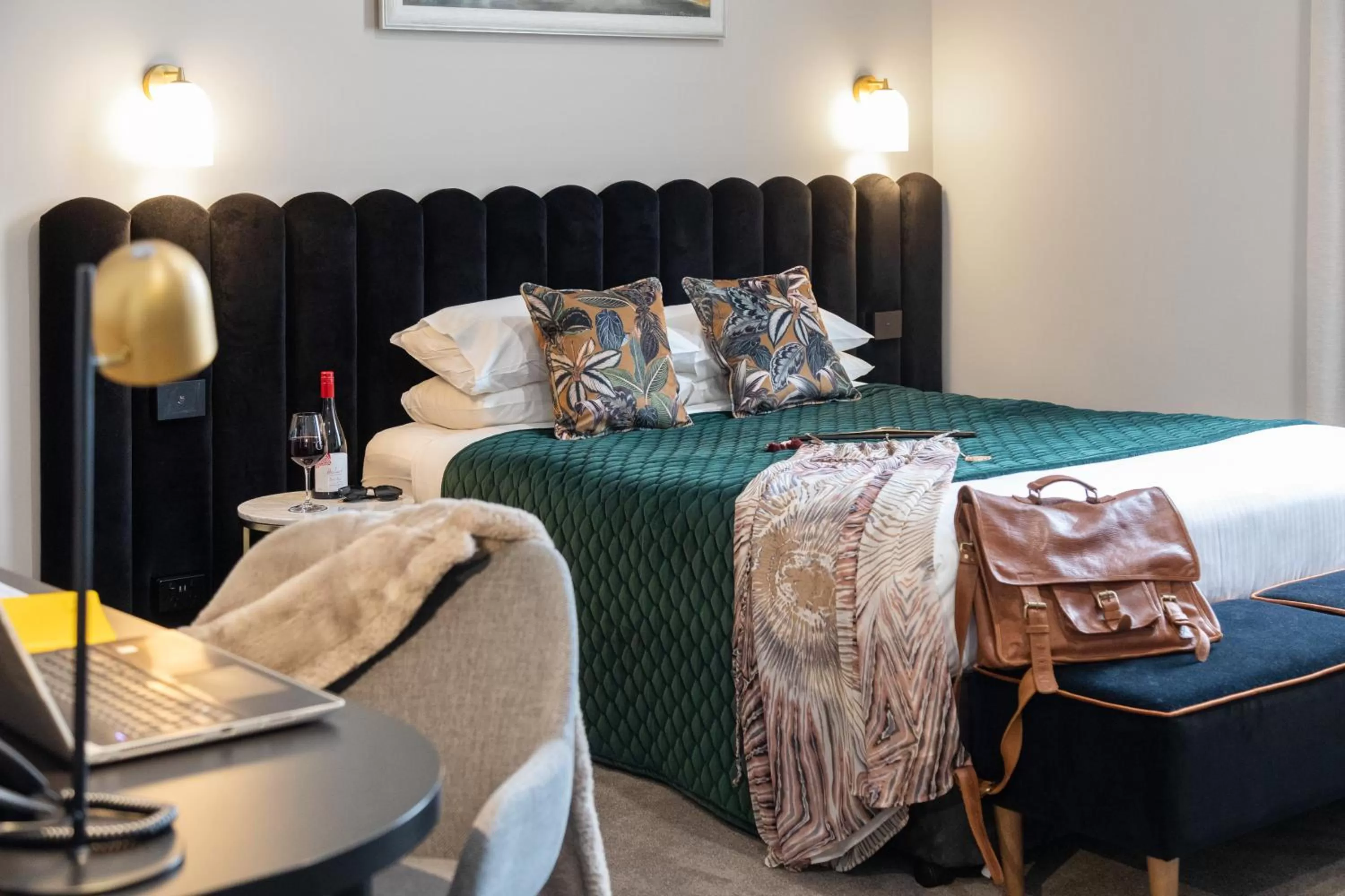 Bed in Mount Gambier Hotel