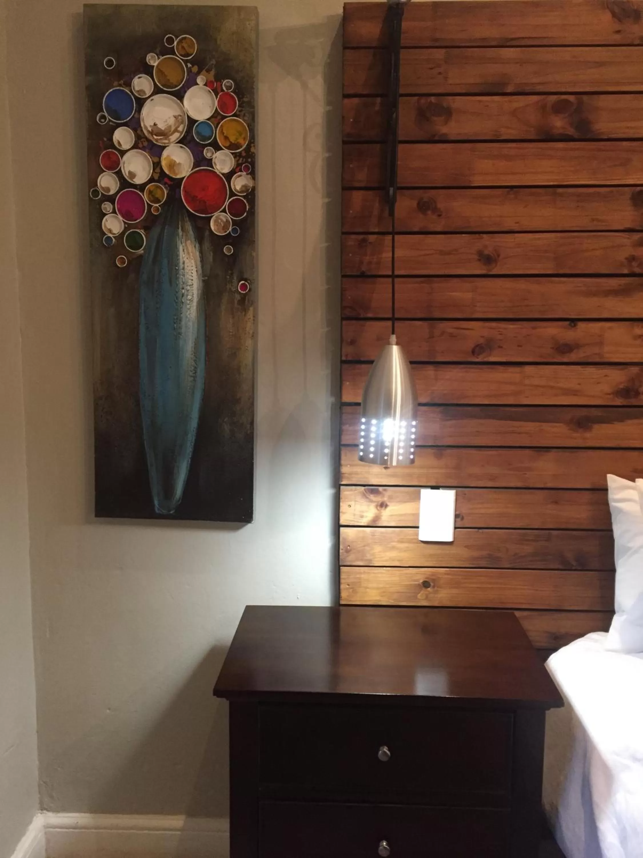 Decorative detail, Bed in Tranquil House B&B @ 1 College Ave