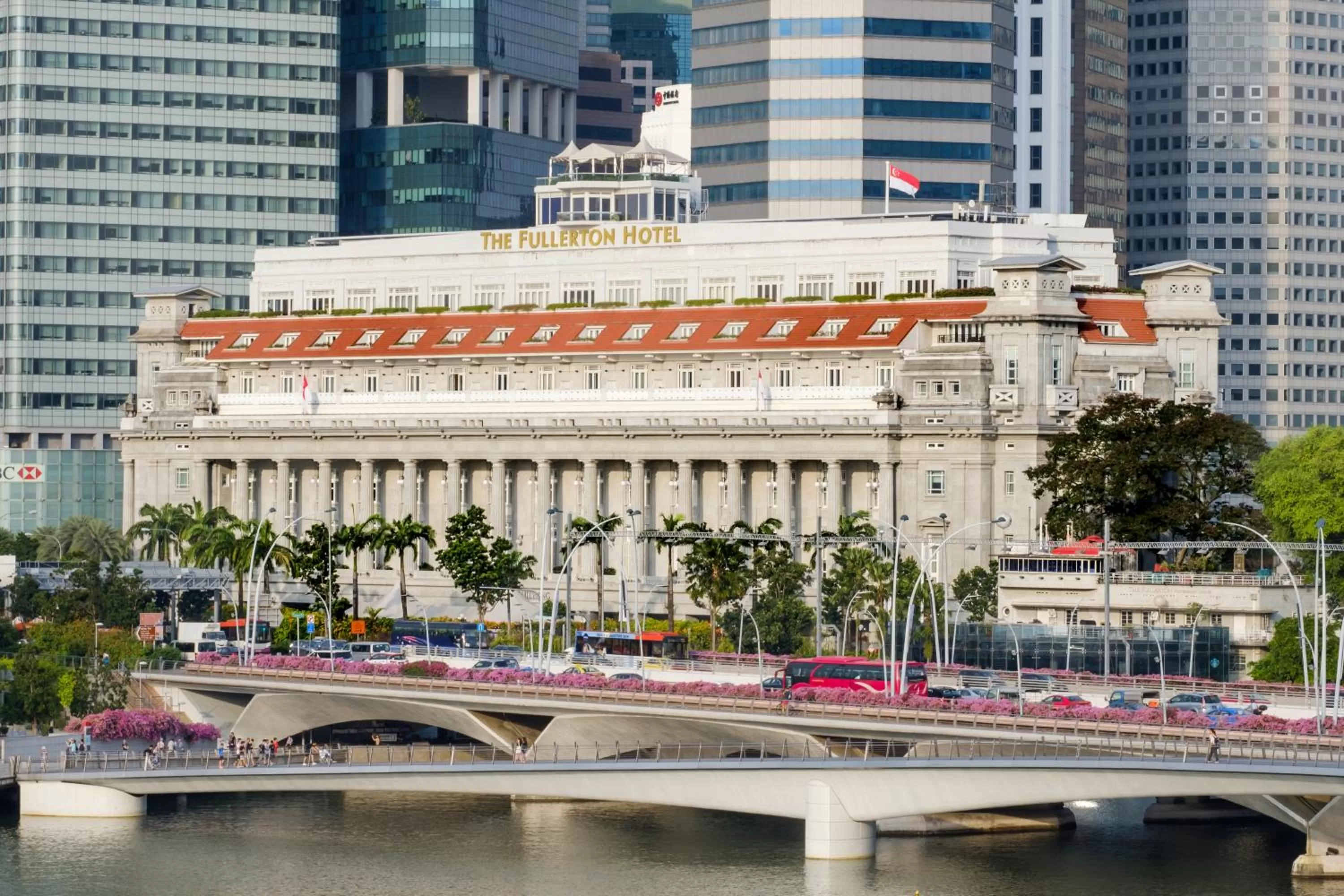 Facade/entrance in The Fullerton Hotel Singapore