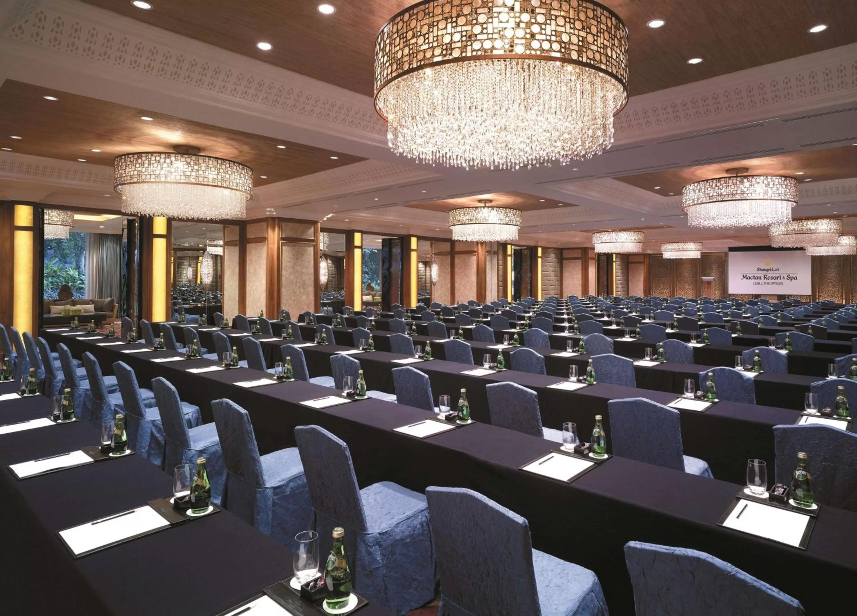 On site in Shangri-La Mactan, Cebu