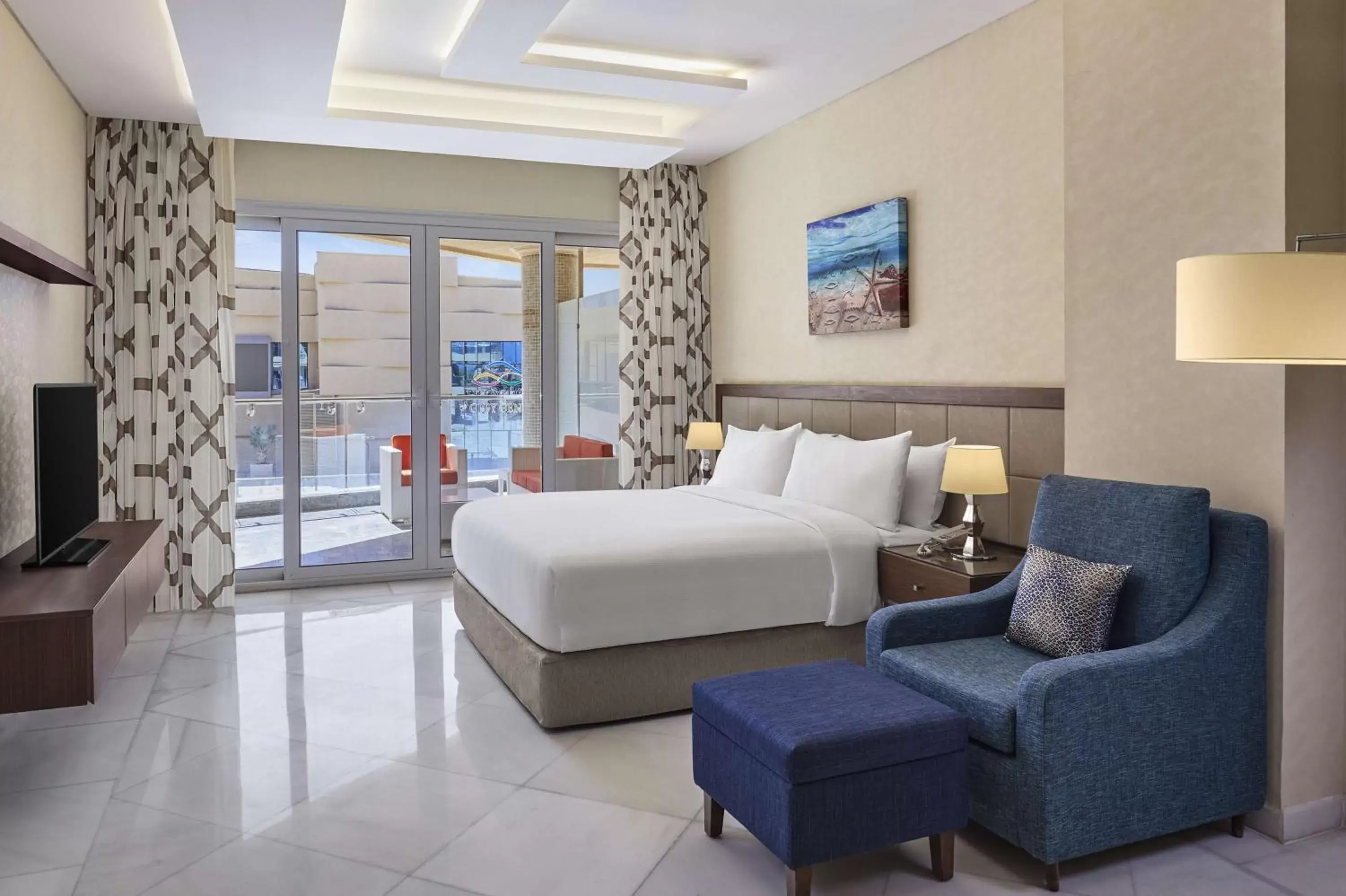 Bedroom in Hilton Hurghada Plaza Hotel