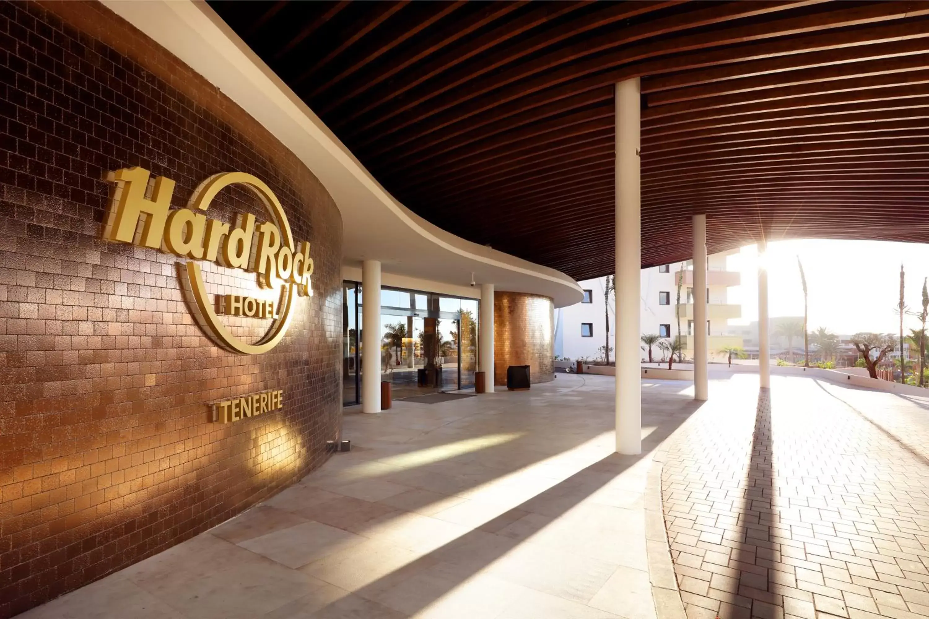 Facade/entrance in Hard Rock Hotel Tenerife