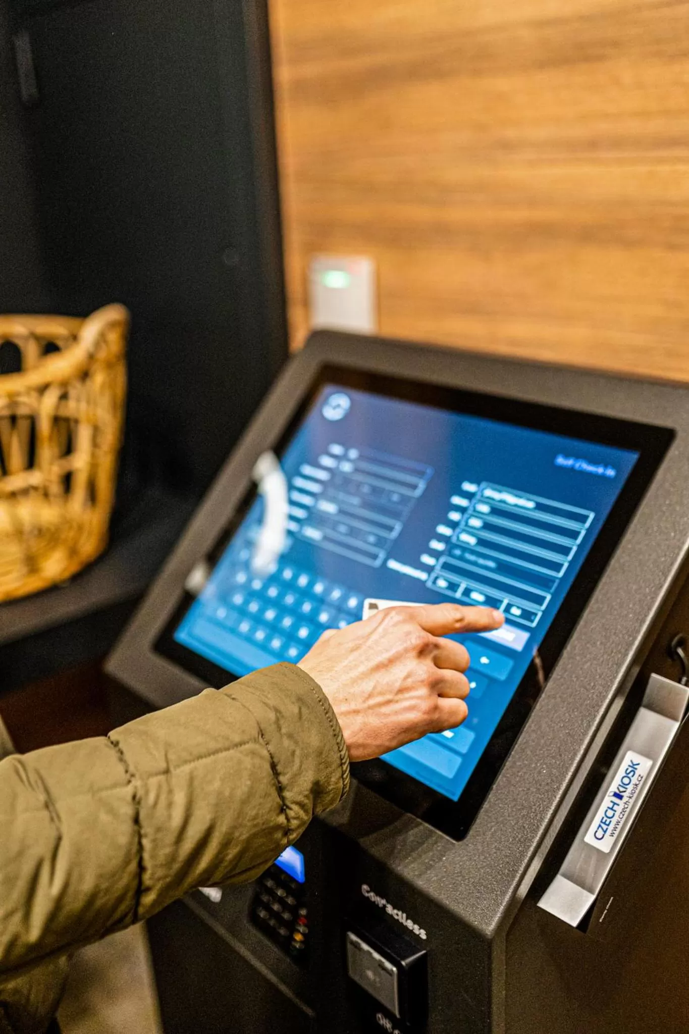 Lobby or reception in JEZ&SPI Sušice